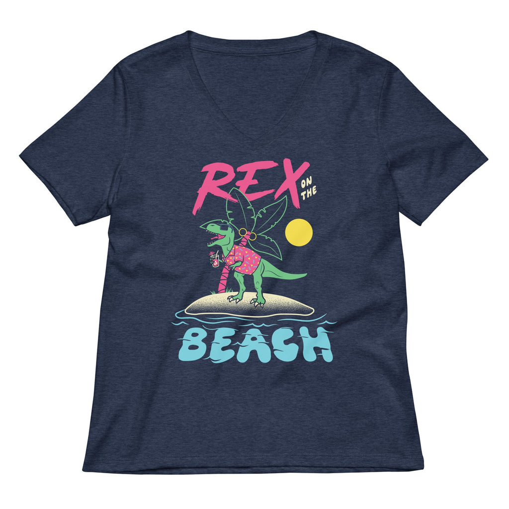 Rex On The Beach Women's V-Neck Tee