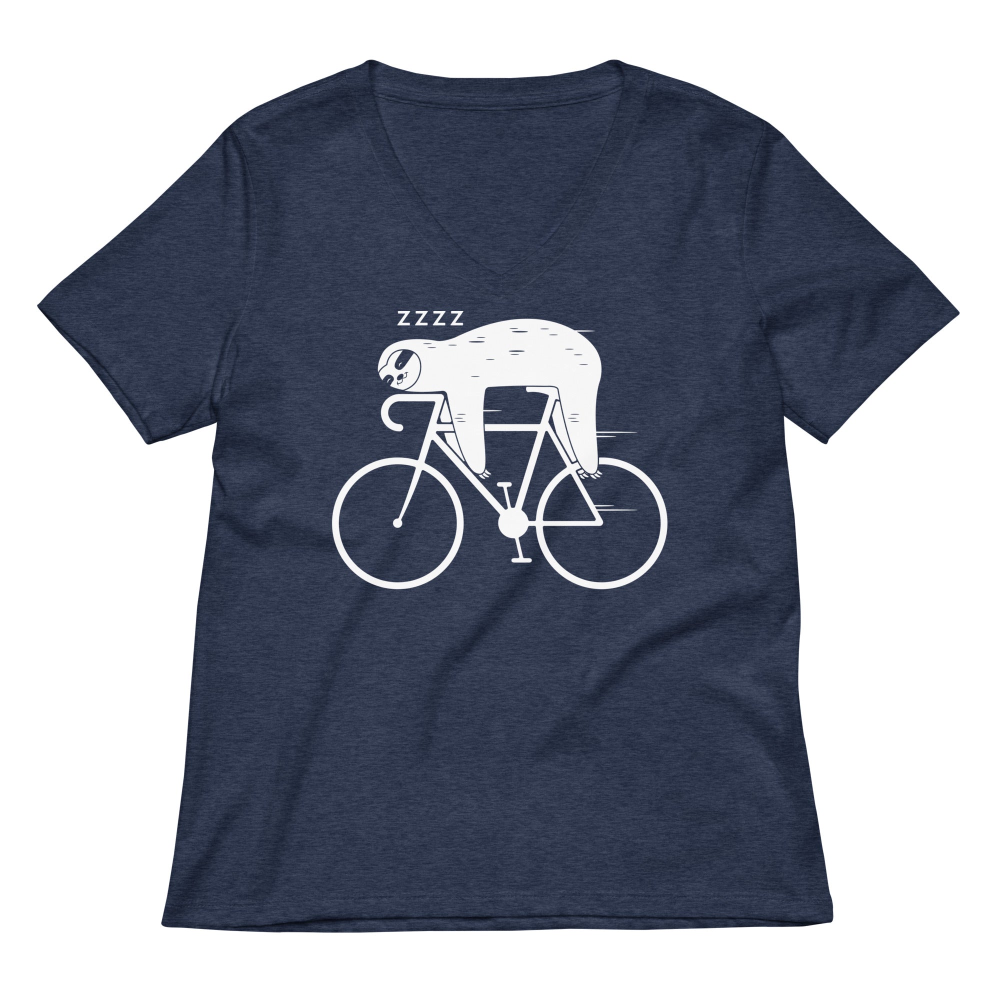 Slow Rider Women's V-Neck Tee