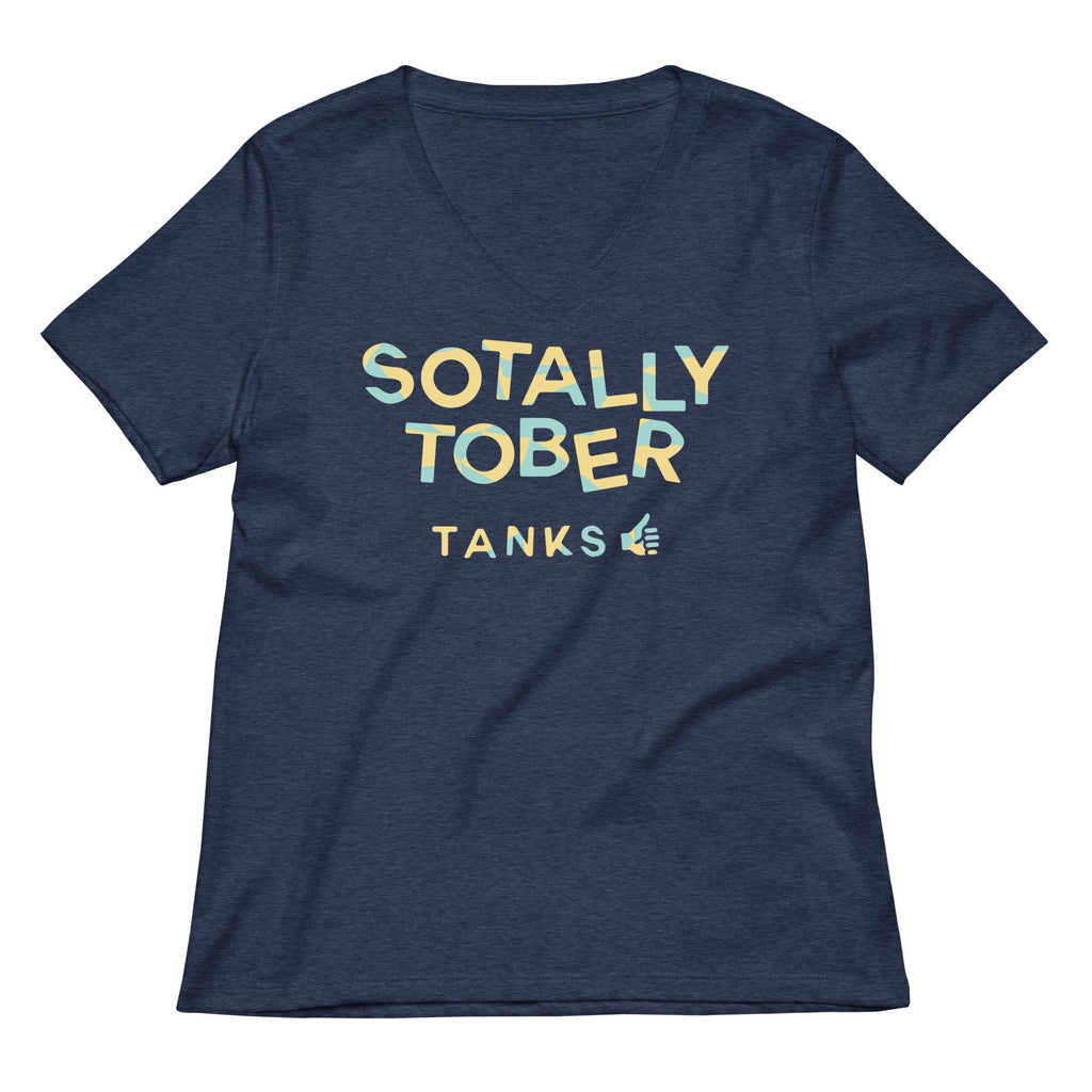 Sotally Tober Women's V-Neck Tee