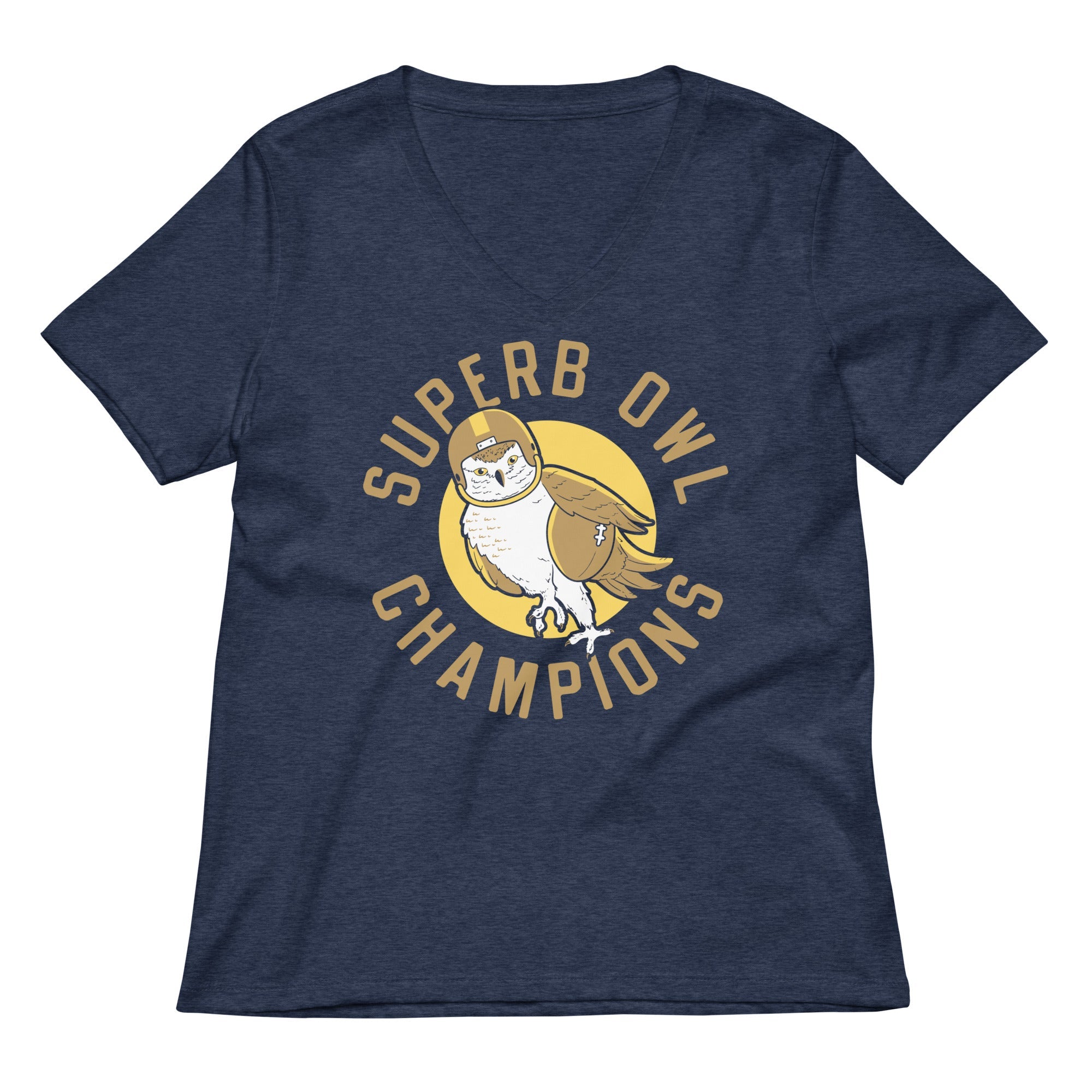Superb Owl Women's V-Neck Tee