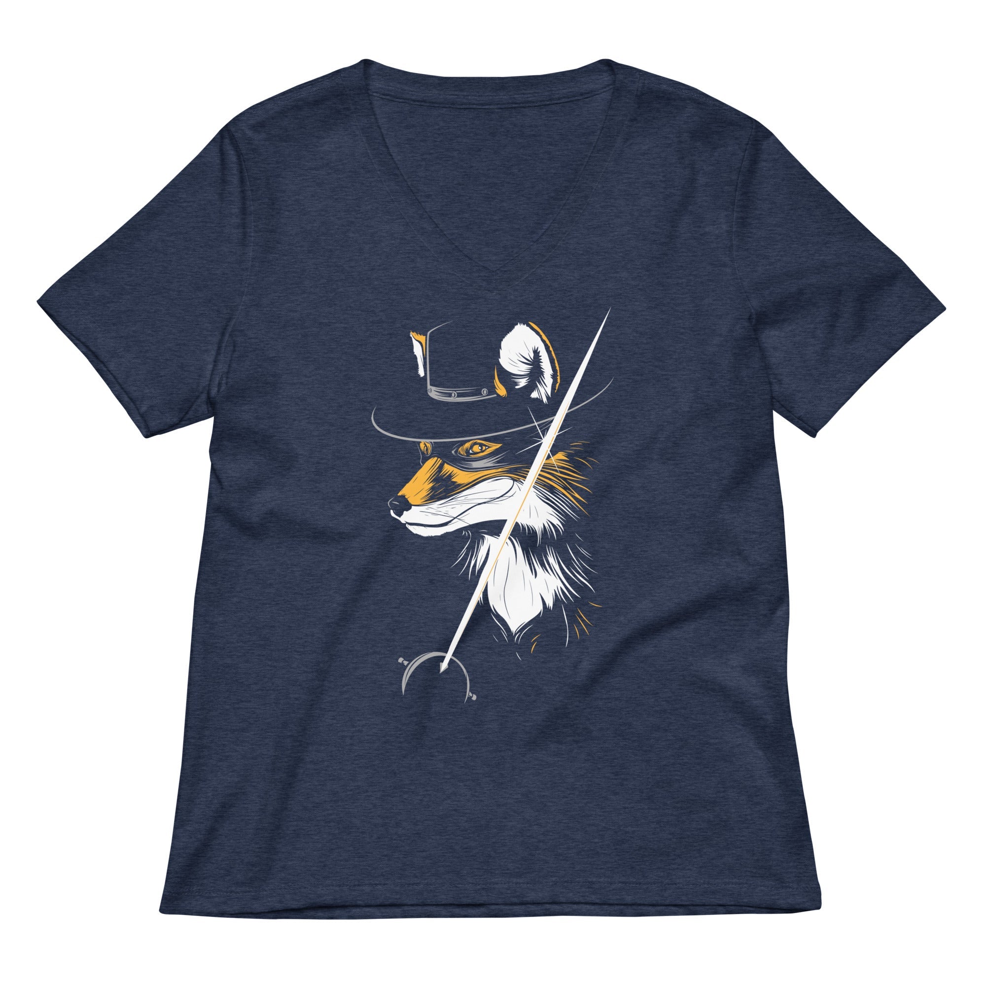 The Fox Women's V-Neck Tee
