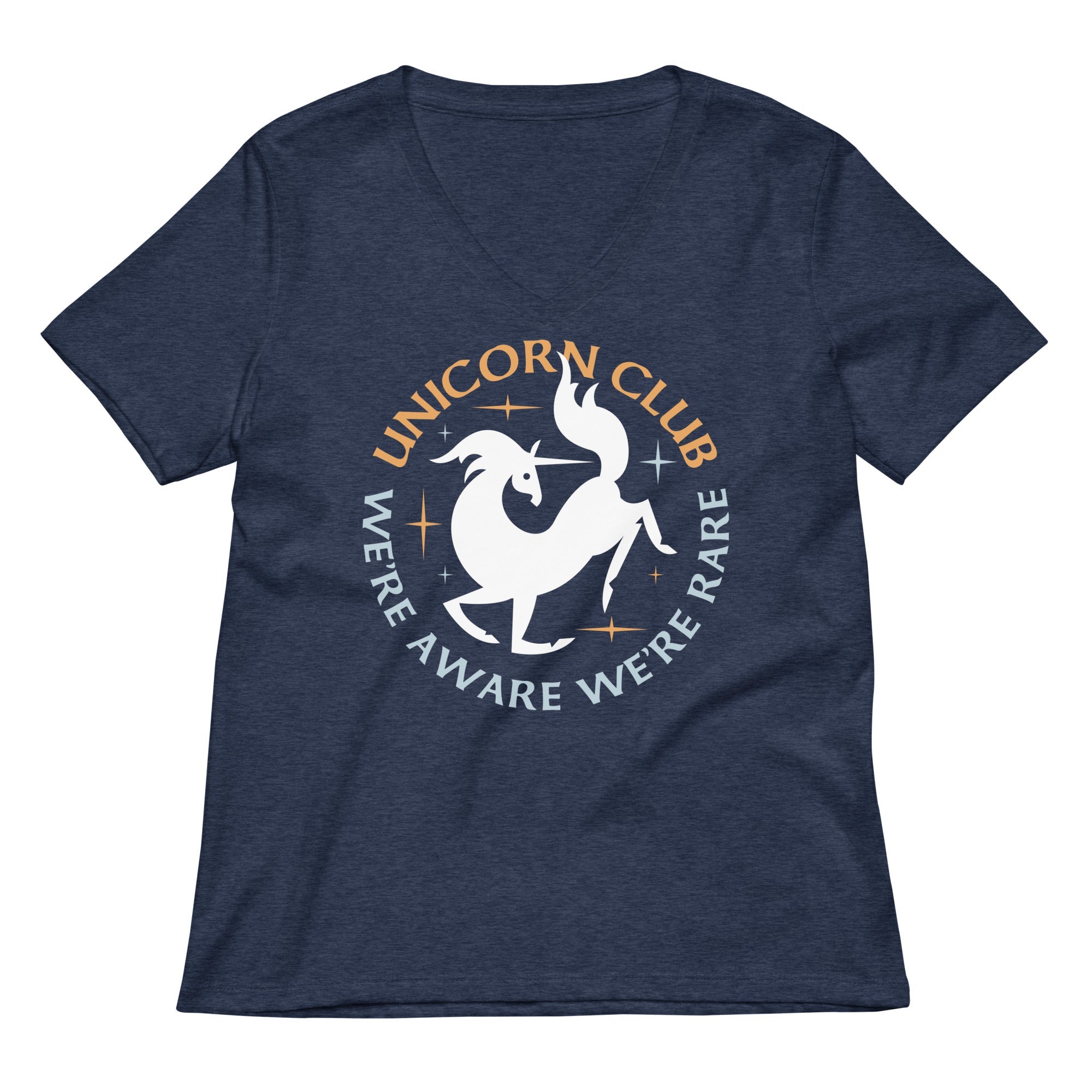 Unicorn Club Women's V-Neck Tee
