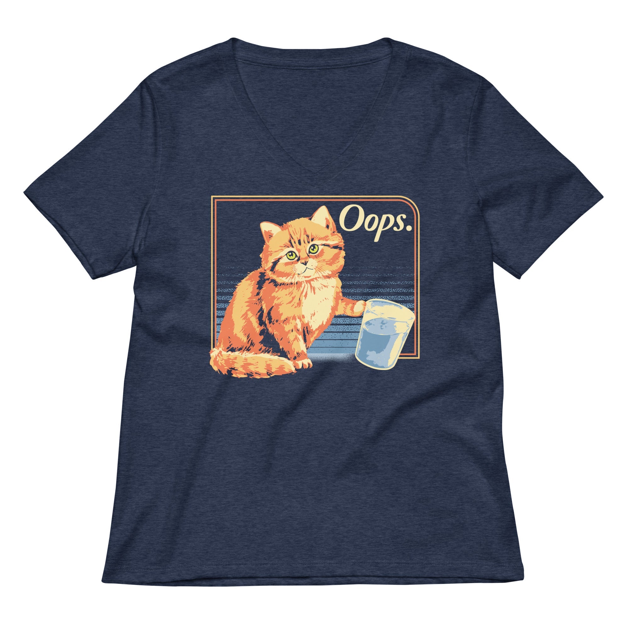 Oops Women's V-Neck Tee