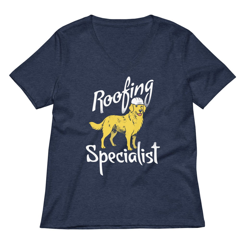 Roofing Specialist Women's V-Neck Tee