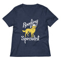 Roofing Specialist Women's V-Neck Tee