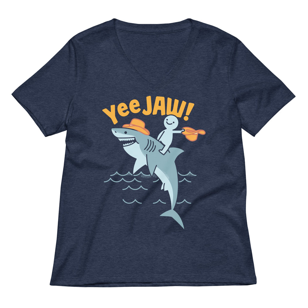 Yee Jaw! Women's V-Neck Tee