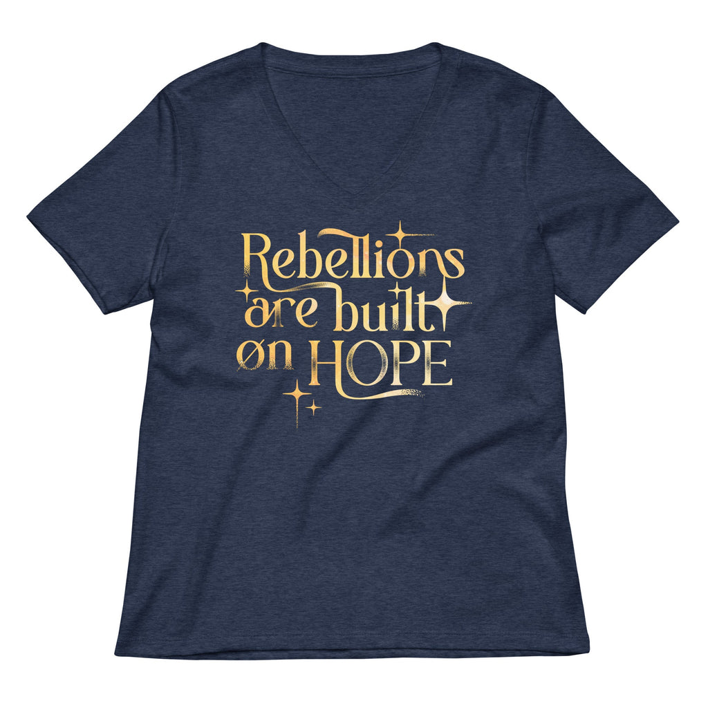 Rebellions Are Built On Hope Women's V-Neck Tee