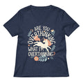 Are You Overthinking What I'm Overthinking? Women's V-Neck Tee