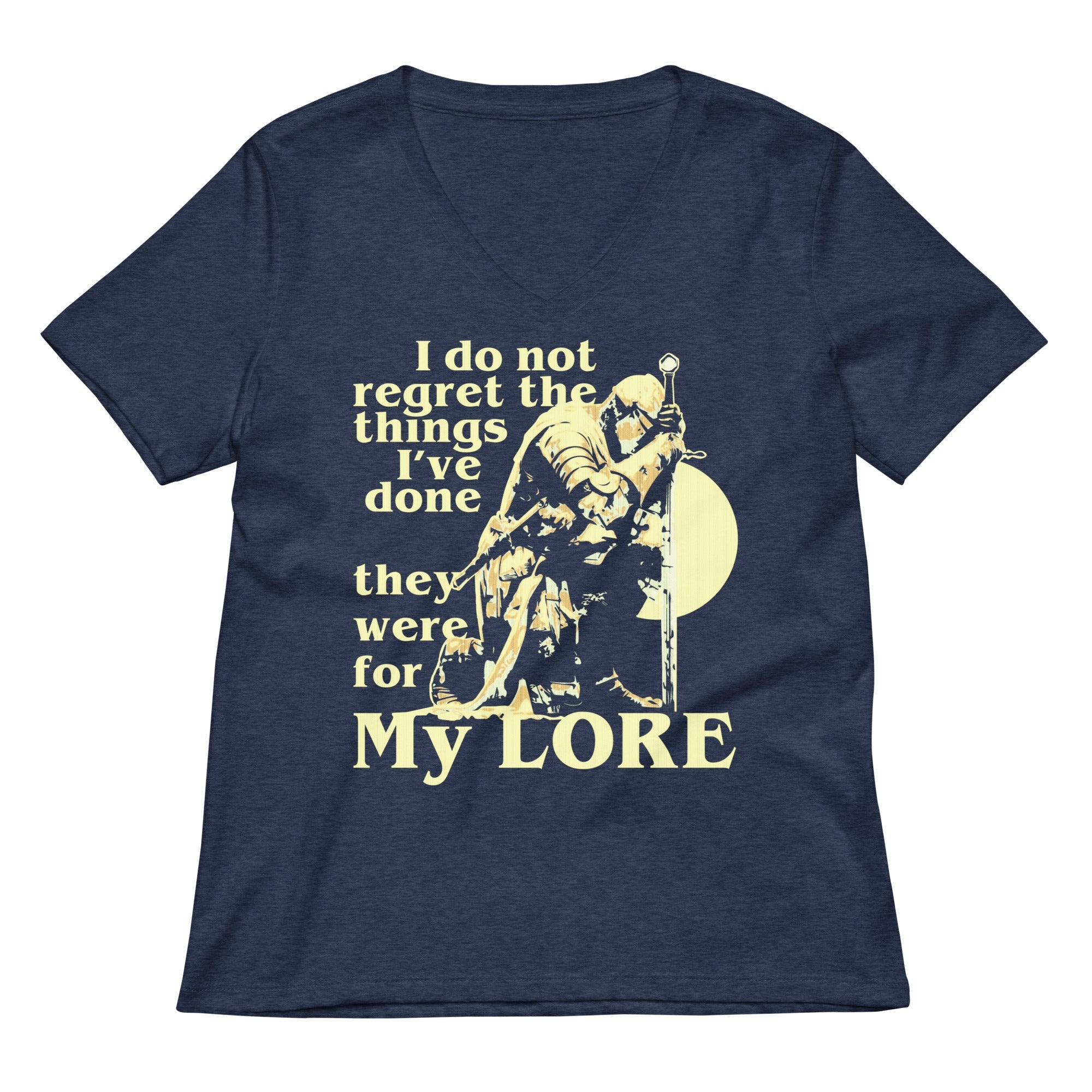 They Were For My Lore Women's V-Neck Tee