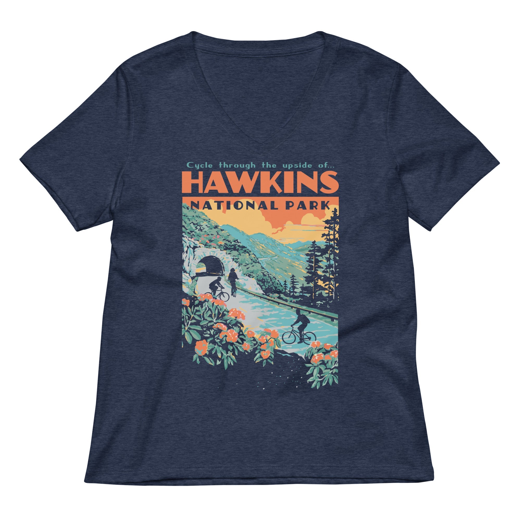 Hawkins National Park Women's V-Neck Tee