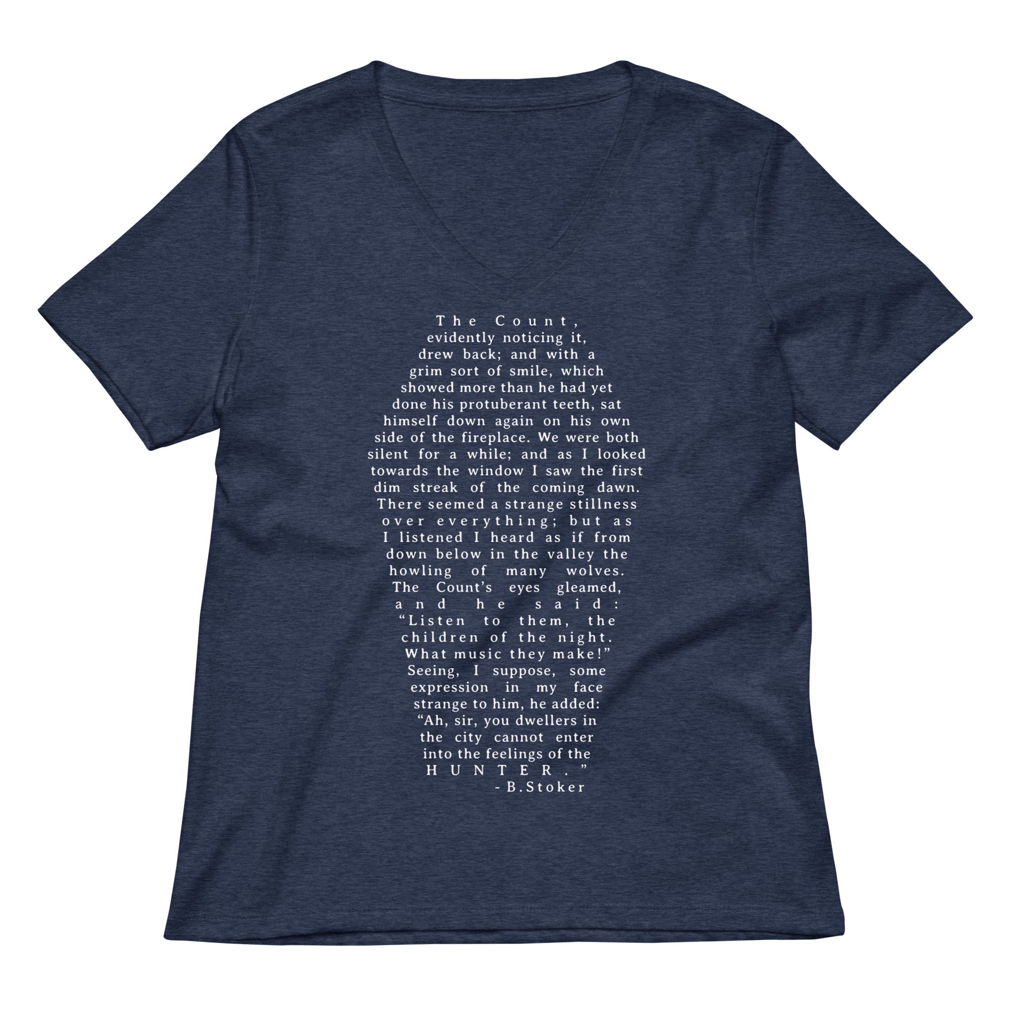 Dracula Women's V-Neck Tee