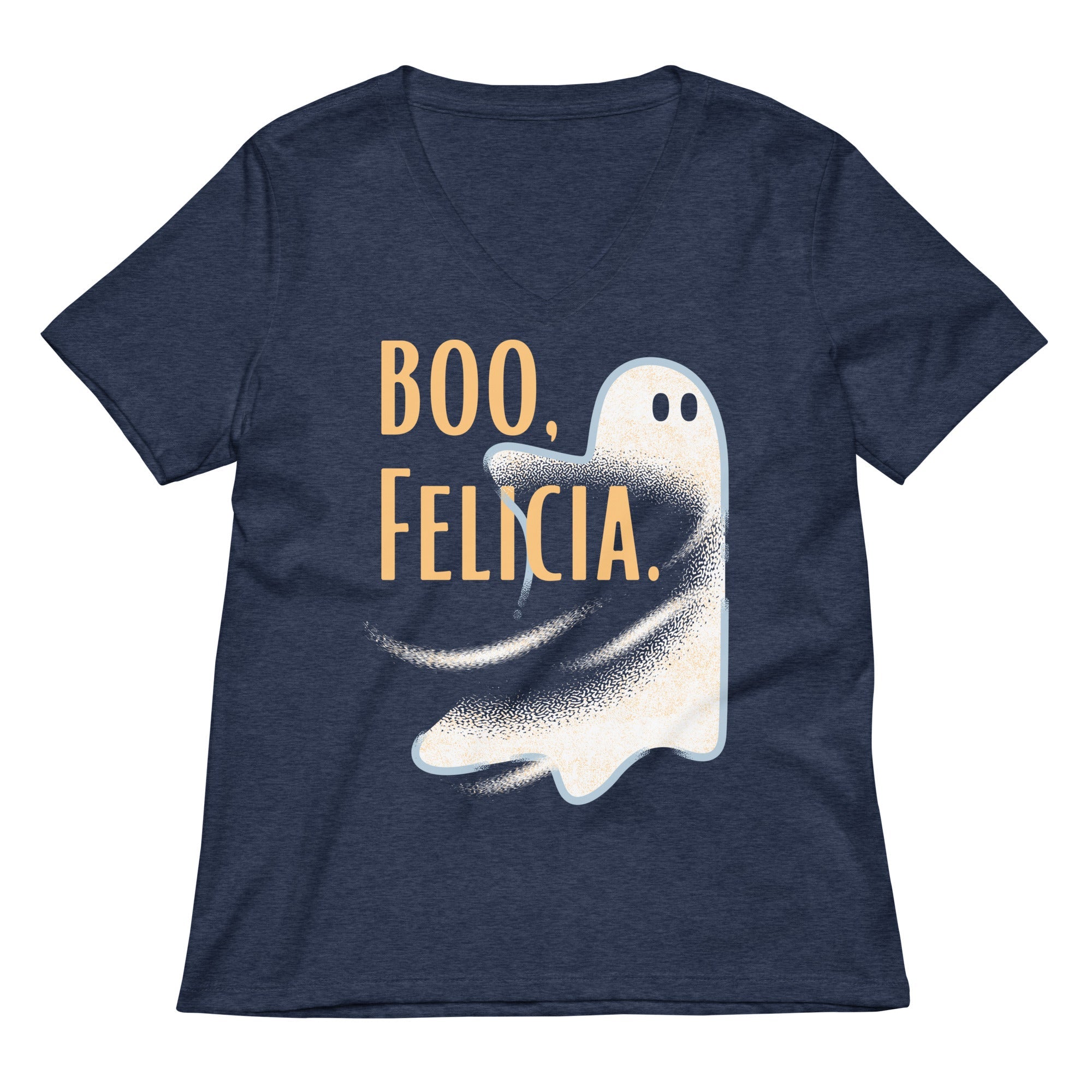 Boo Felicia Women's V-Neck Tee