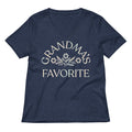 Grandma's Favorite Women's V-Neck Tee