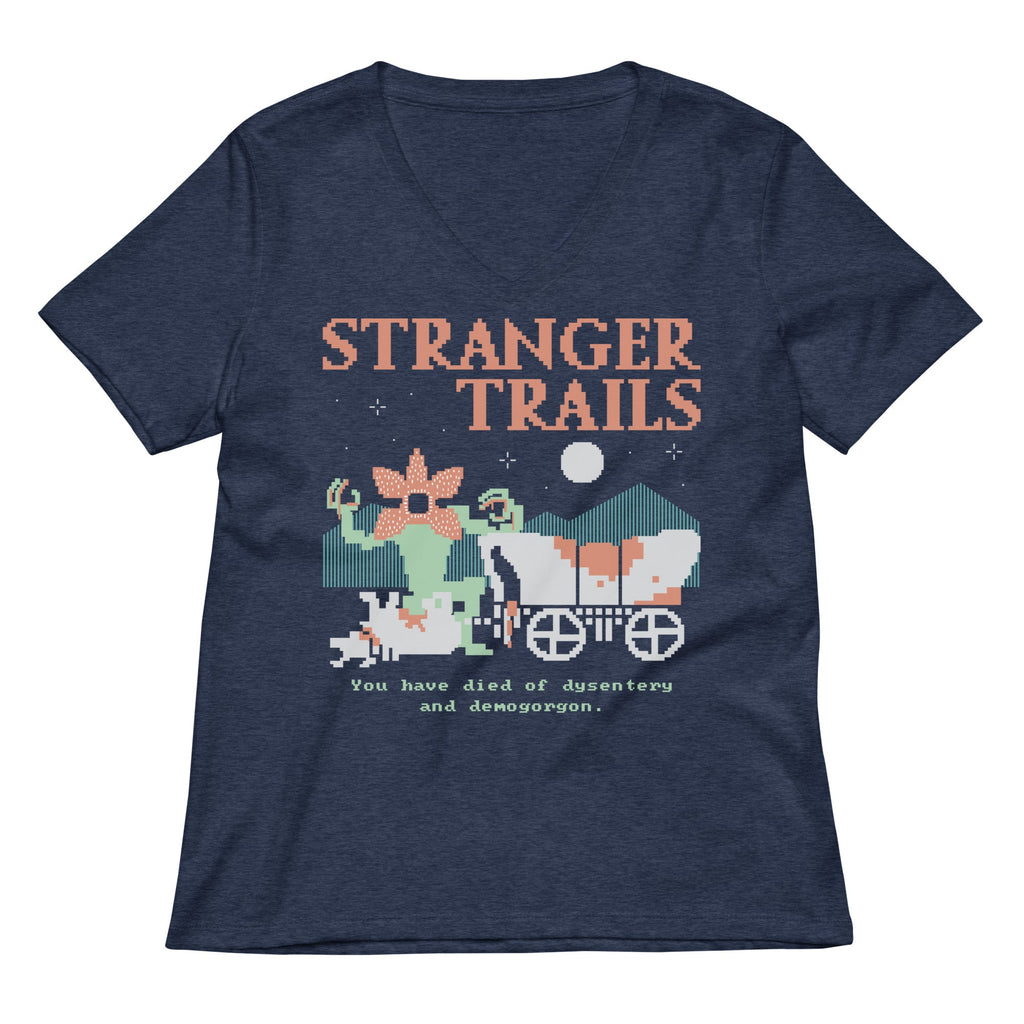 Stranger Trails Women's V-Neck Tee