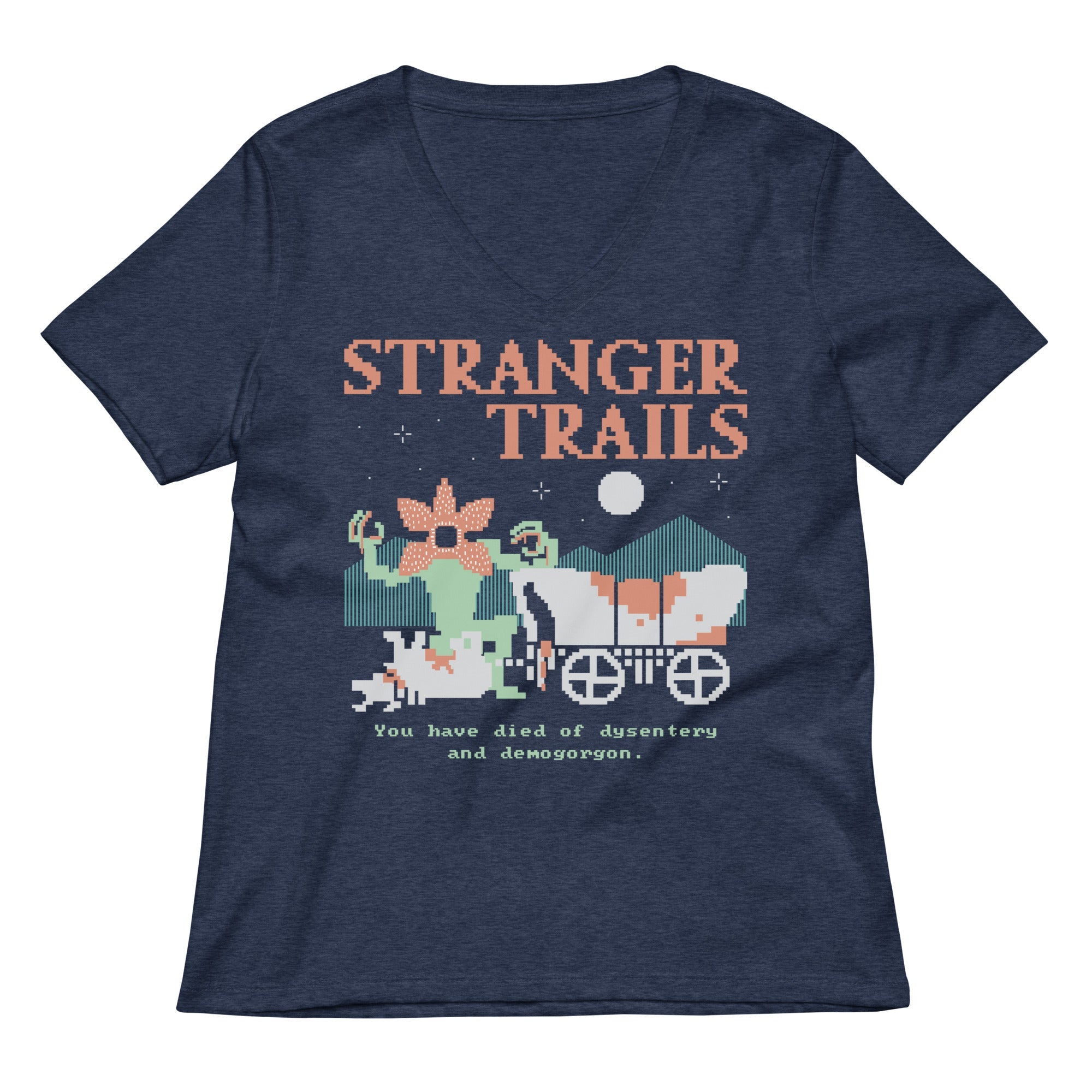 Stranger Trails Women's V-Neck Tee