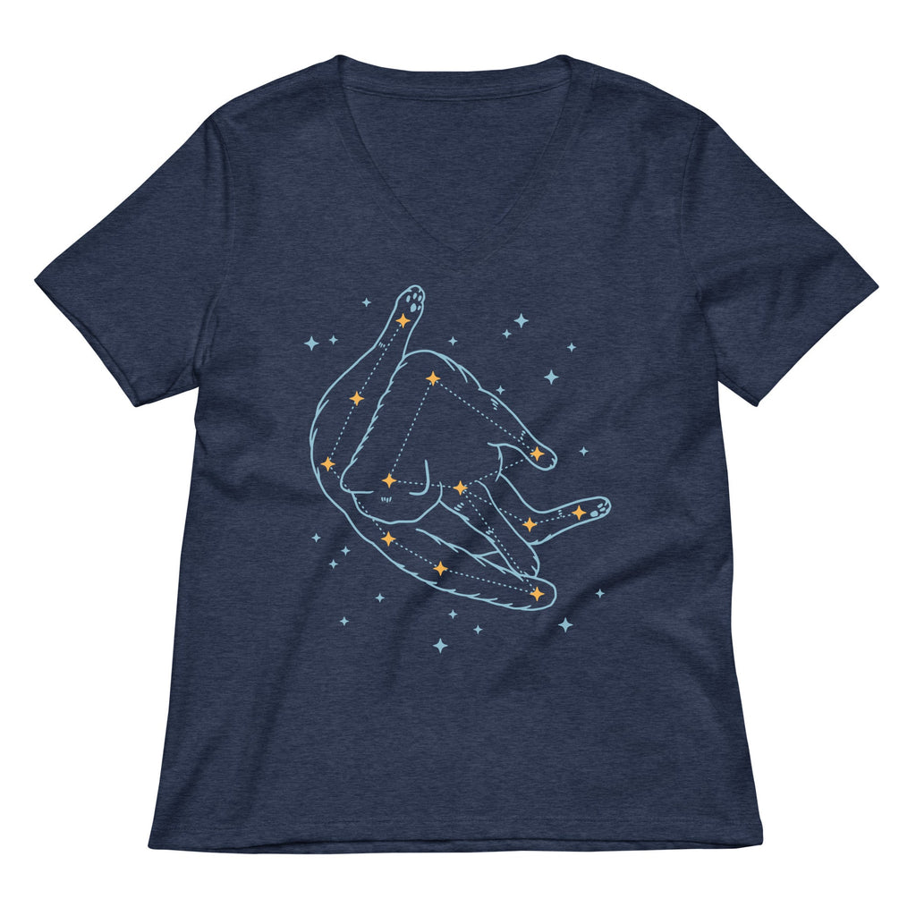 Catstellation Women's V-Neck Tee