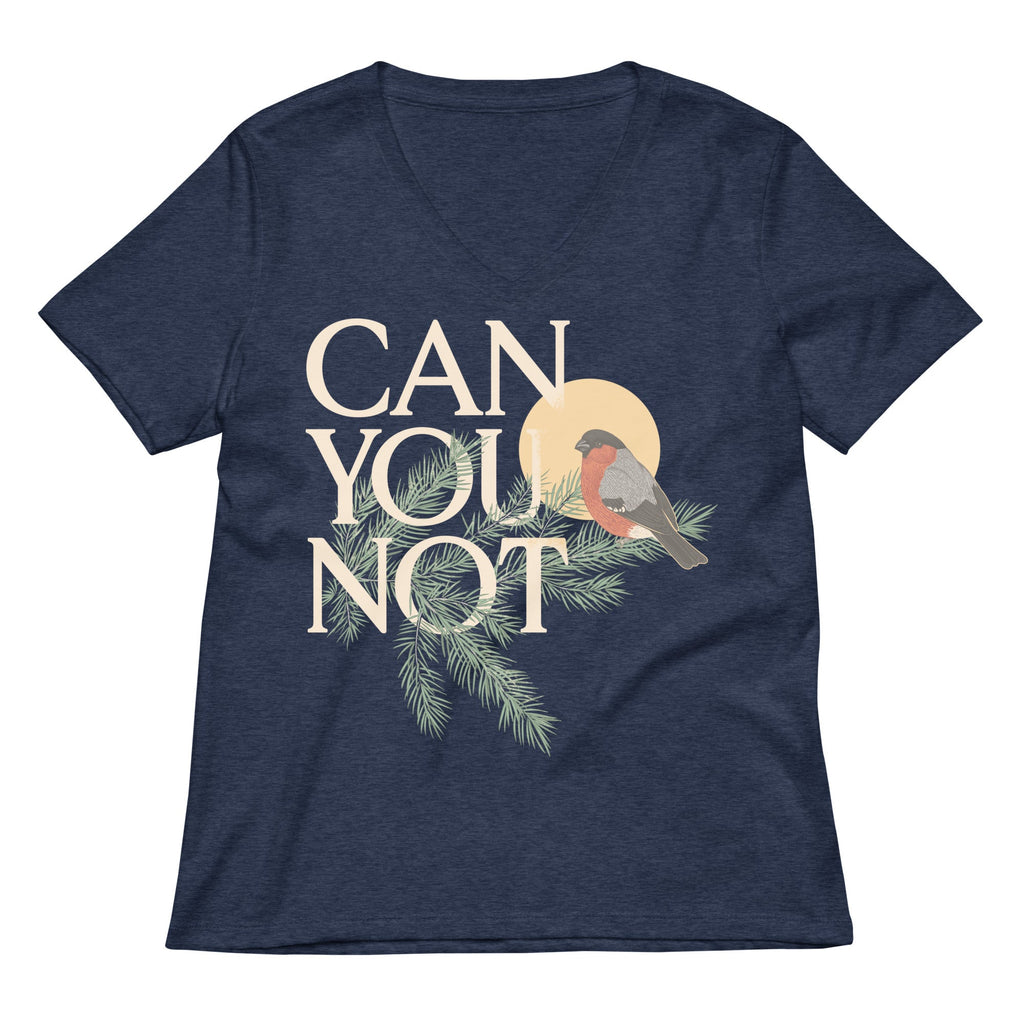 Can You Not Women's V-Neck Tee