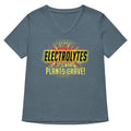 Electrolytes, It's What Plants Crave! Women's V-Neck Tee