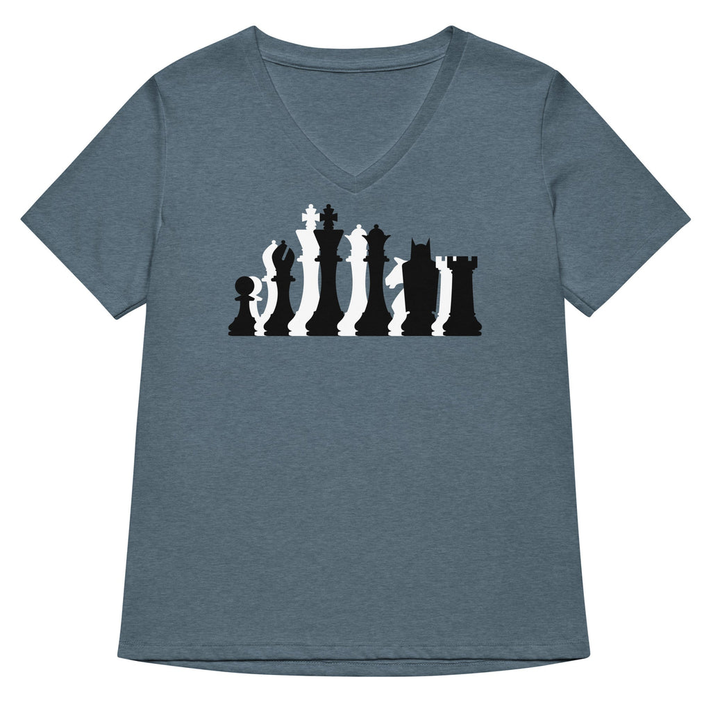 Black Knight Women's V-Neck Tee