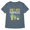 Don't Hate Propagate Women's V-Neck Tee