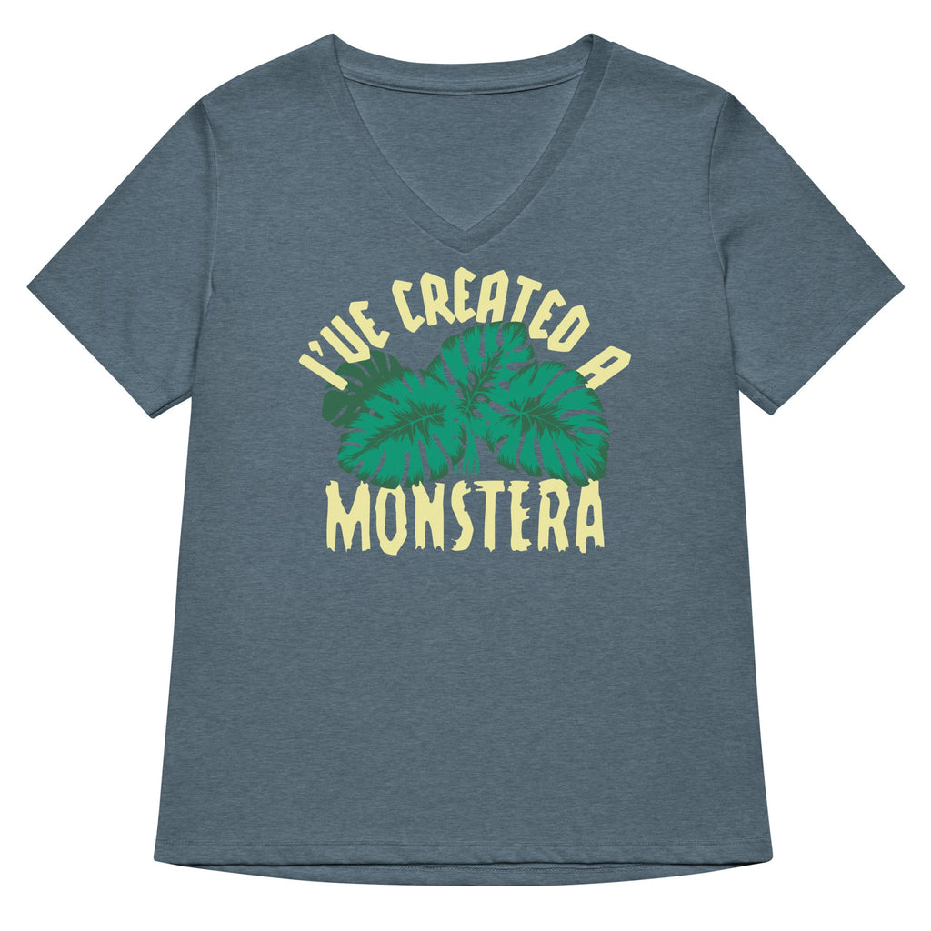 I've Created A Monstera Women's V-Neck Tee