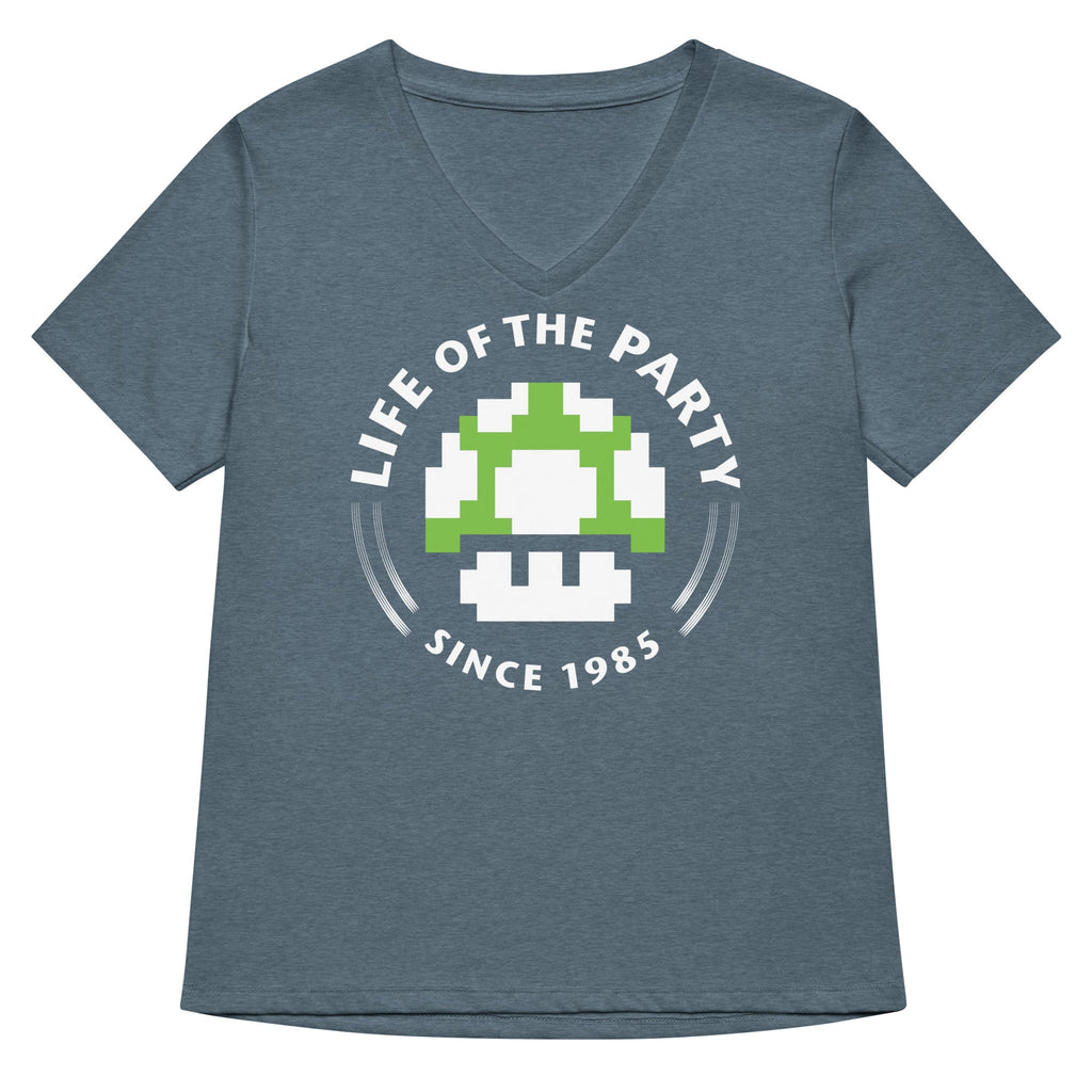 Life Of The Party Women's V-Neck Tee