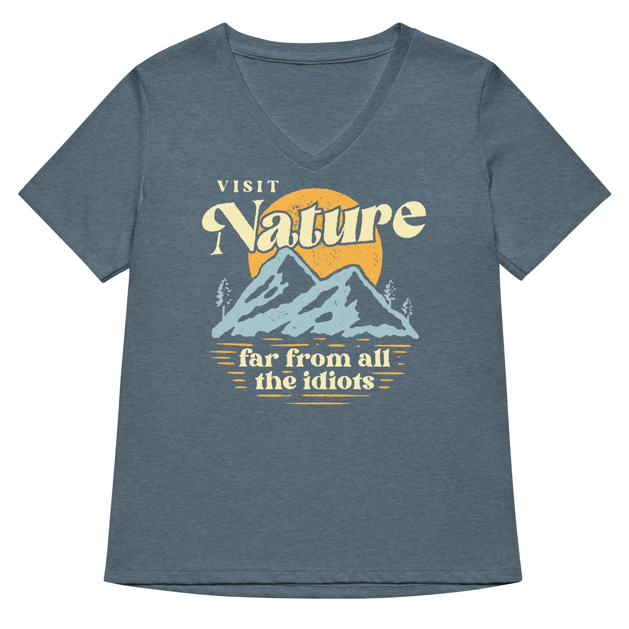 Visit Nature Women's V-Neck Tee