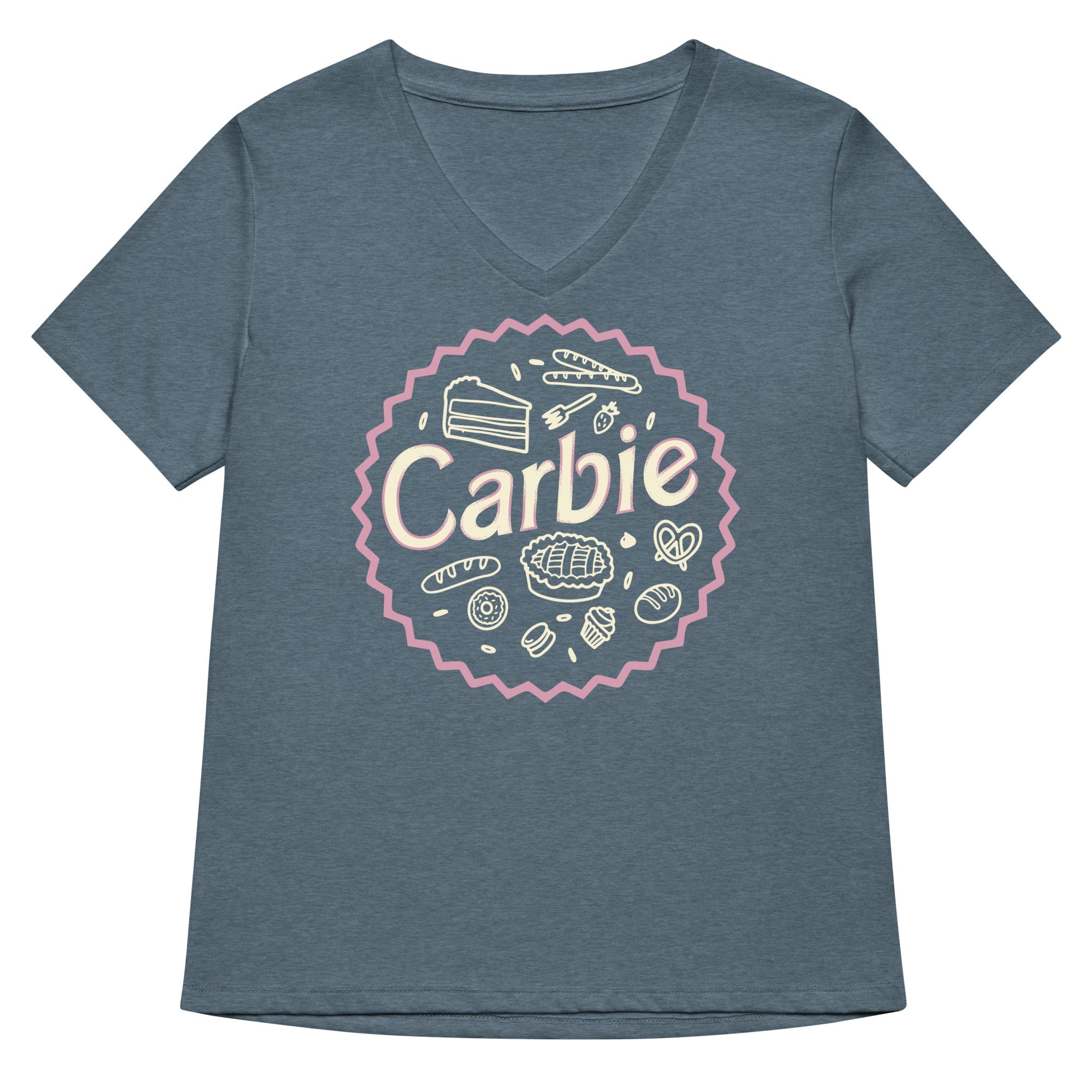 Carbie Women's V-Neck Tee