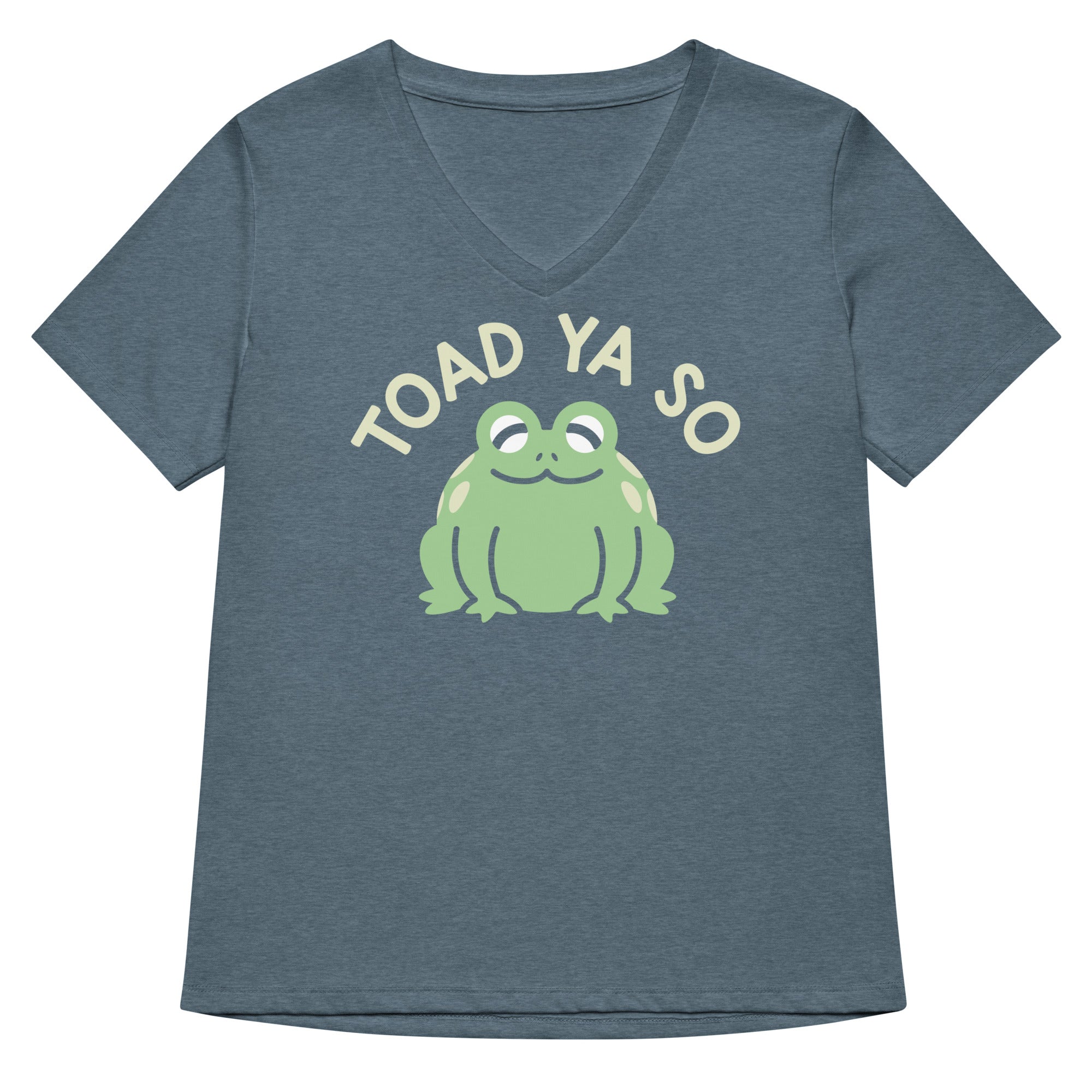 Toad Ya So Women's V-Neck Tee