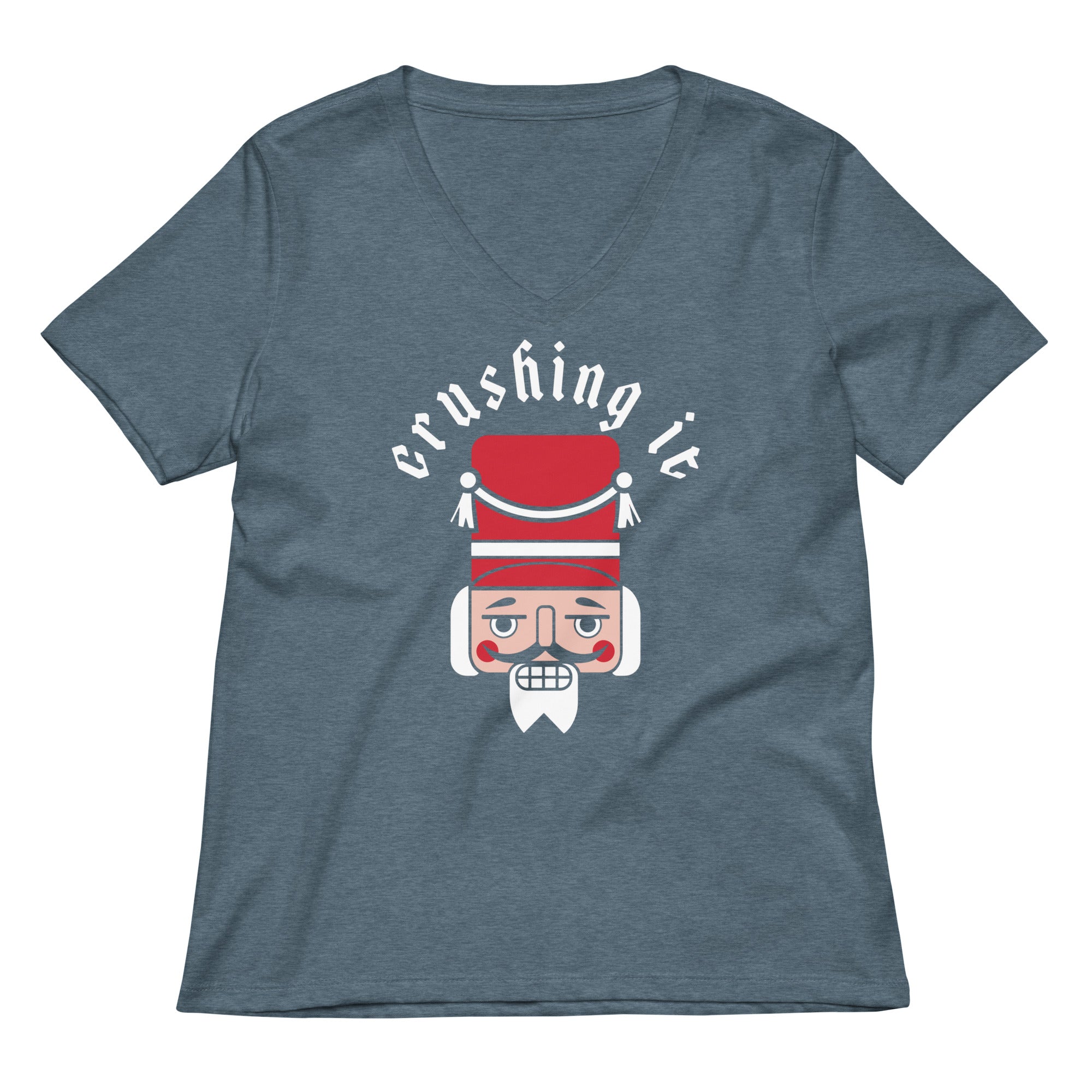 Crushing It Women's V-Neck Tee