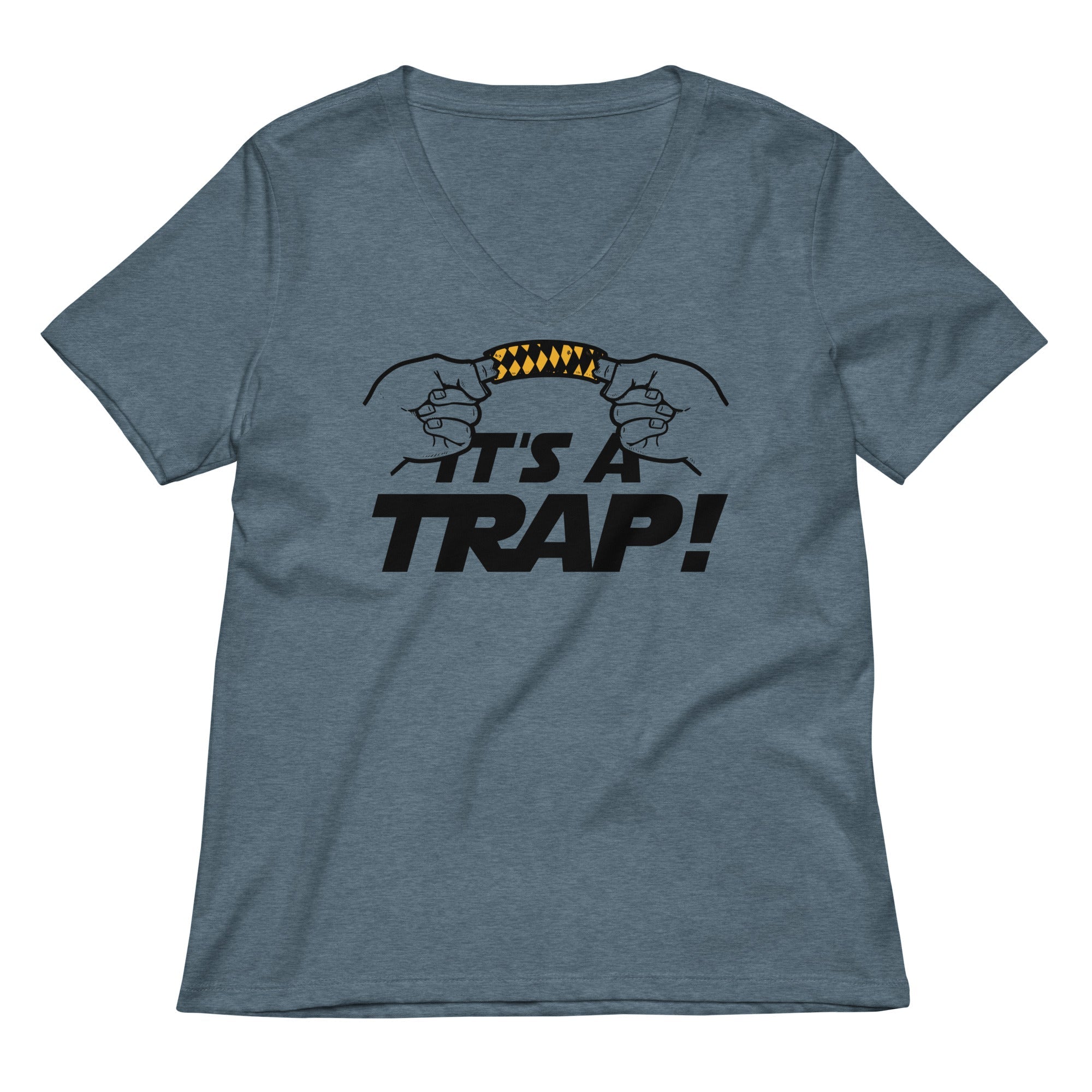It's A Trap! Women's V-Neck Tee