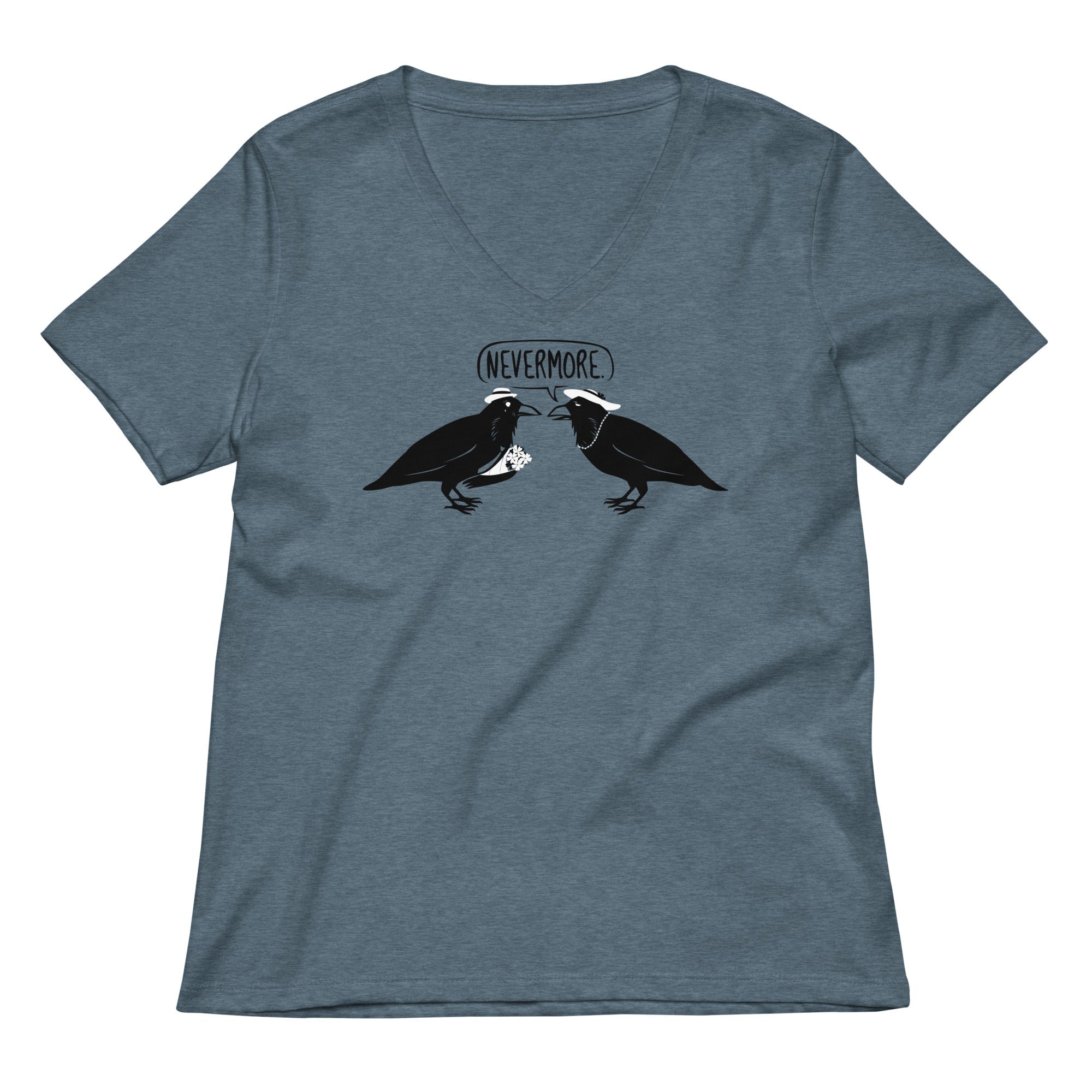 Nevermore Women's V-Neck Tee