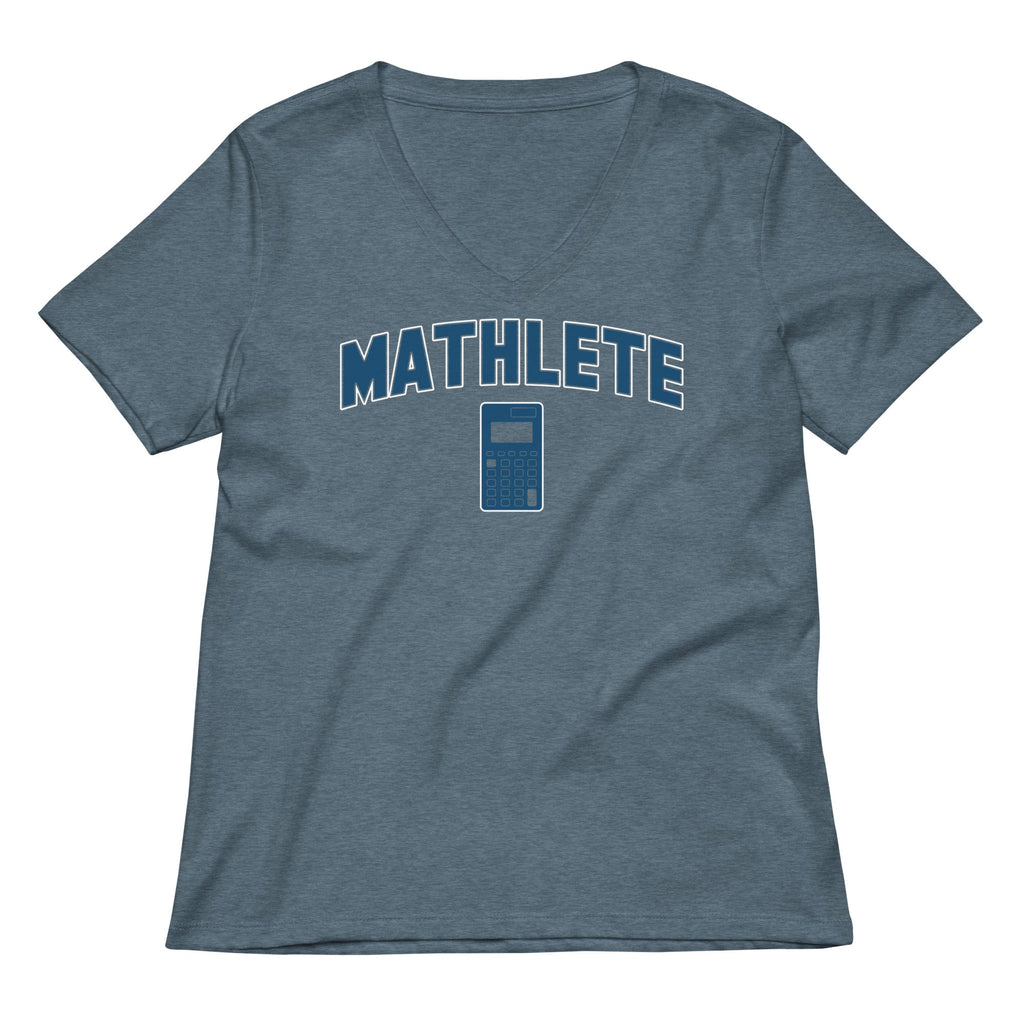 Mathlete Women's V-Neck Tee