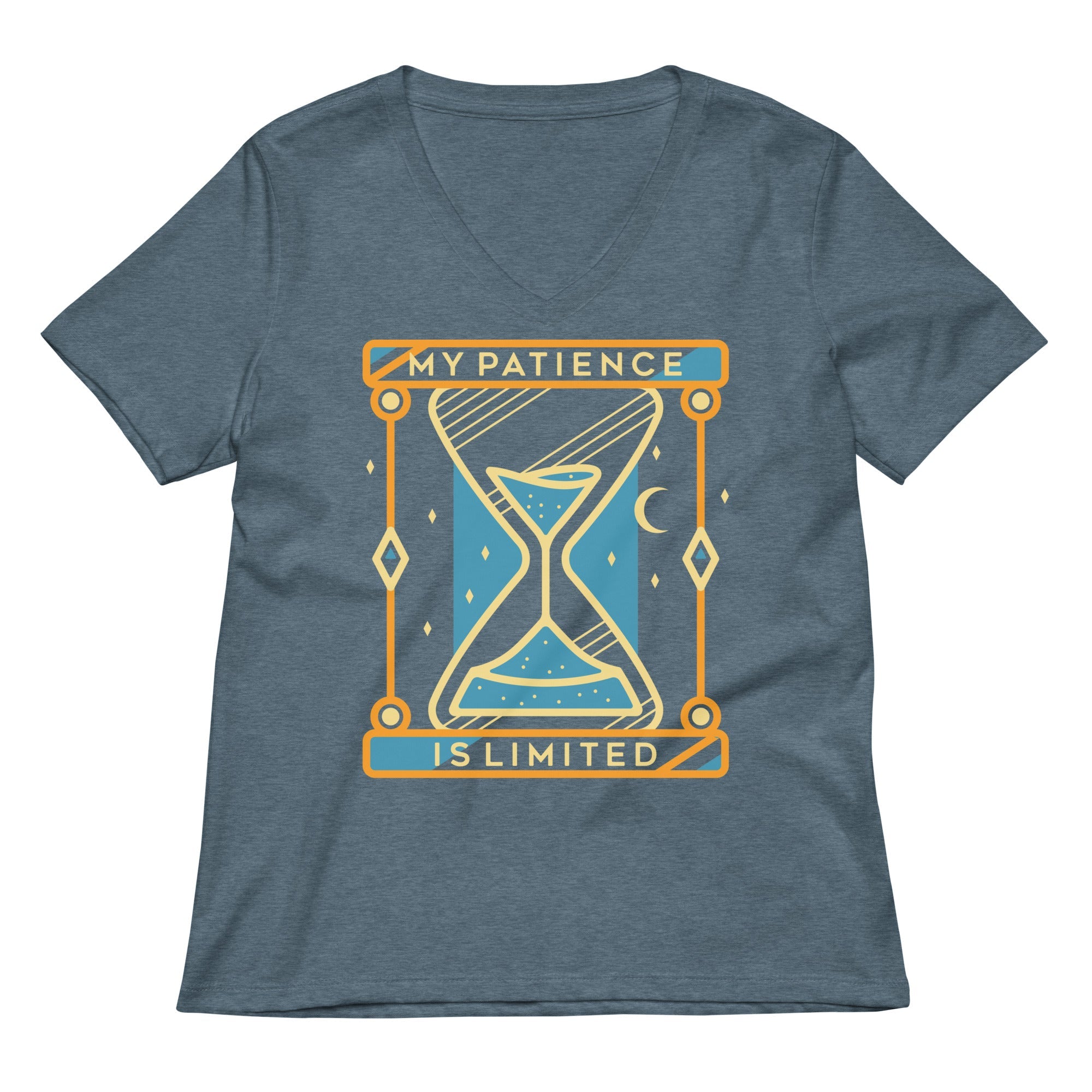 My Patience Is Limited Women's V-Neck Tee