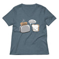Oooooh...BURNNNNN! Women's V-Neck Tee
