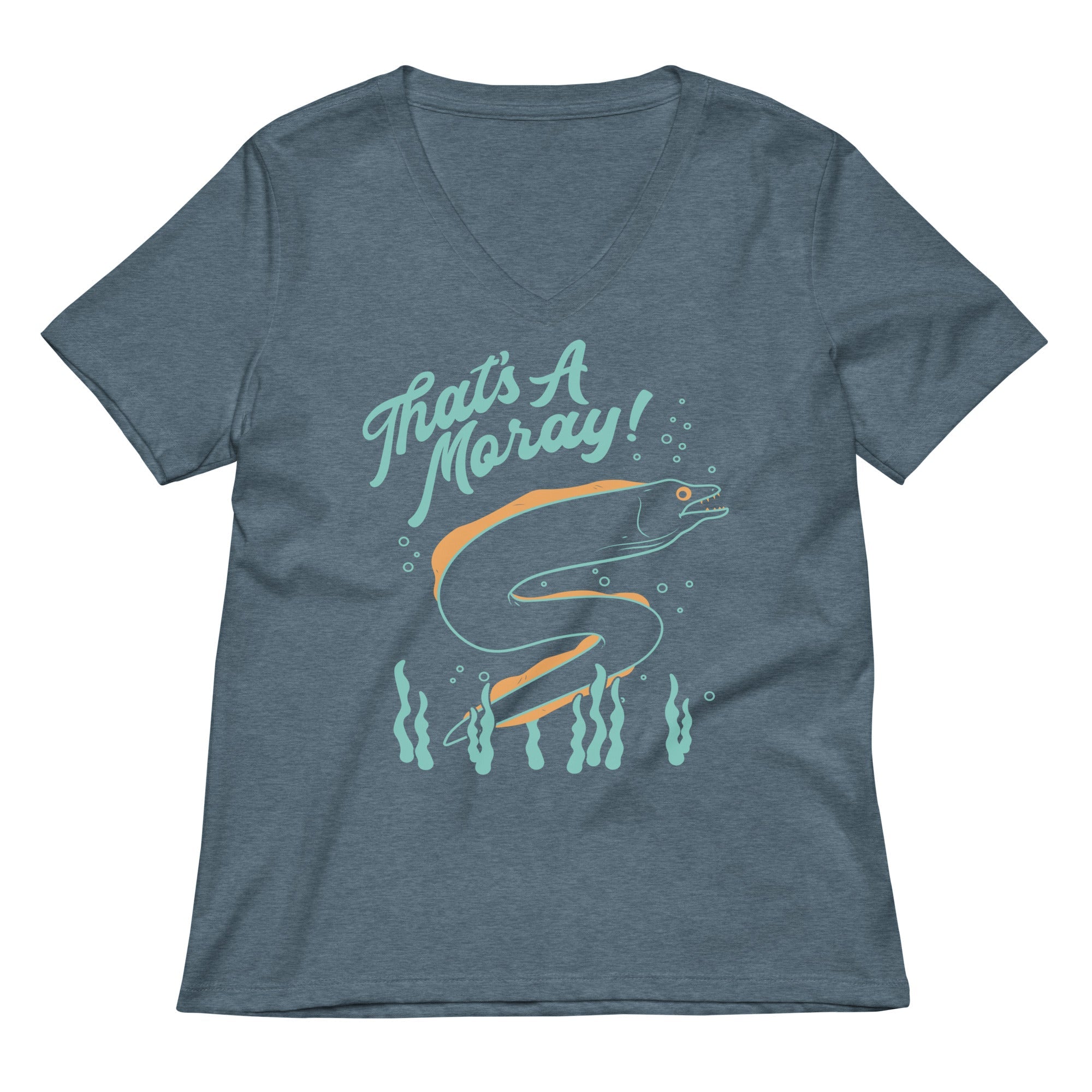 That's A Moray! Women's V-Neck Tee