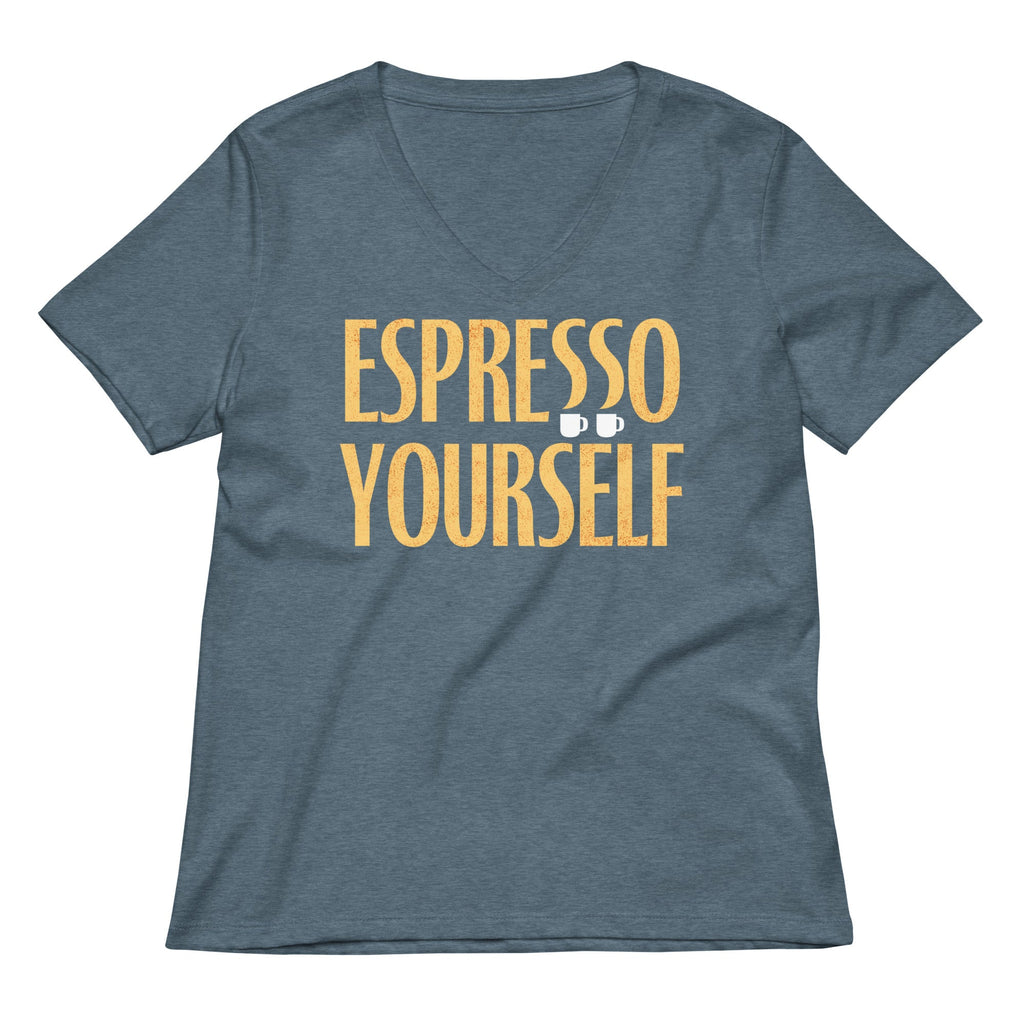 Espresso Yourself Women's V-Neck Tee