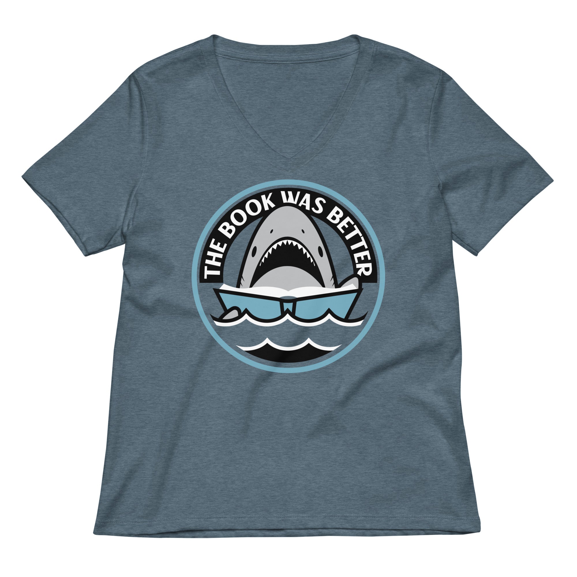 The Book Was Better Women's V-Neck Tee