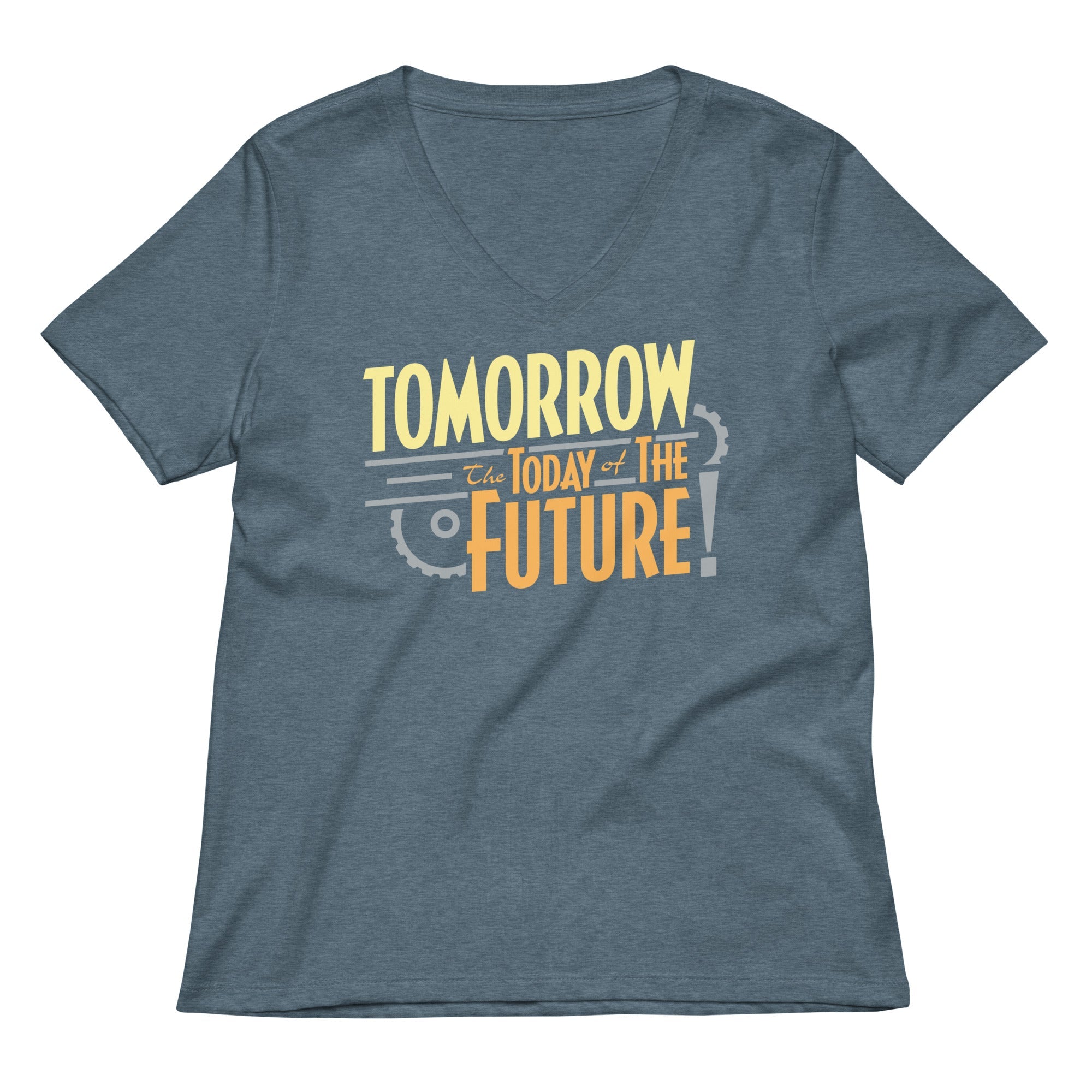 Tomorrow, The Today Of The Future Women's V-Neck Tee