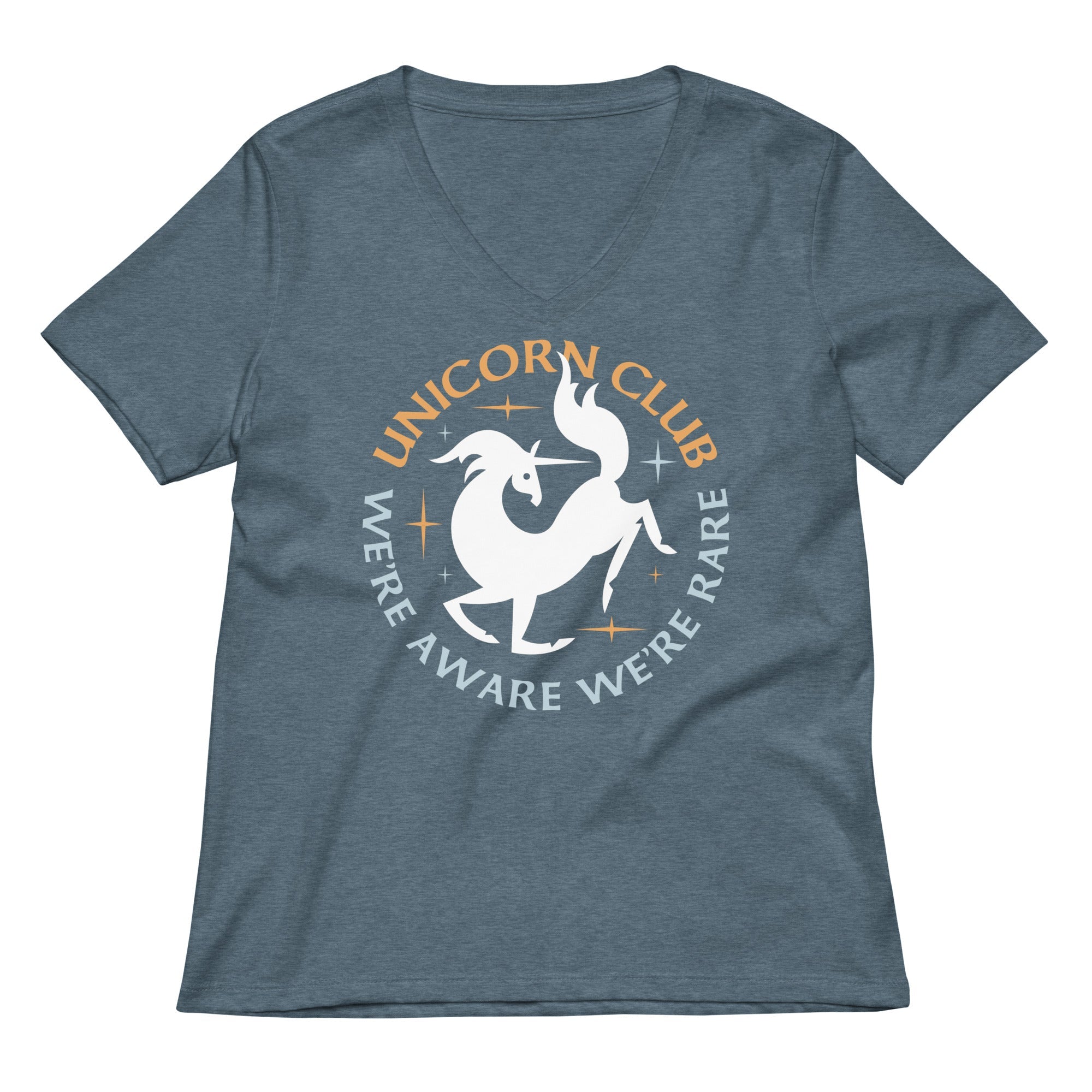 Unicorn Club Women's V-Neck Tee