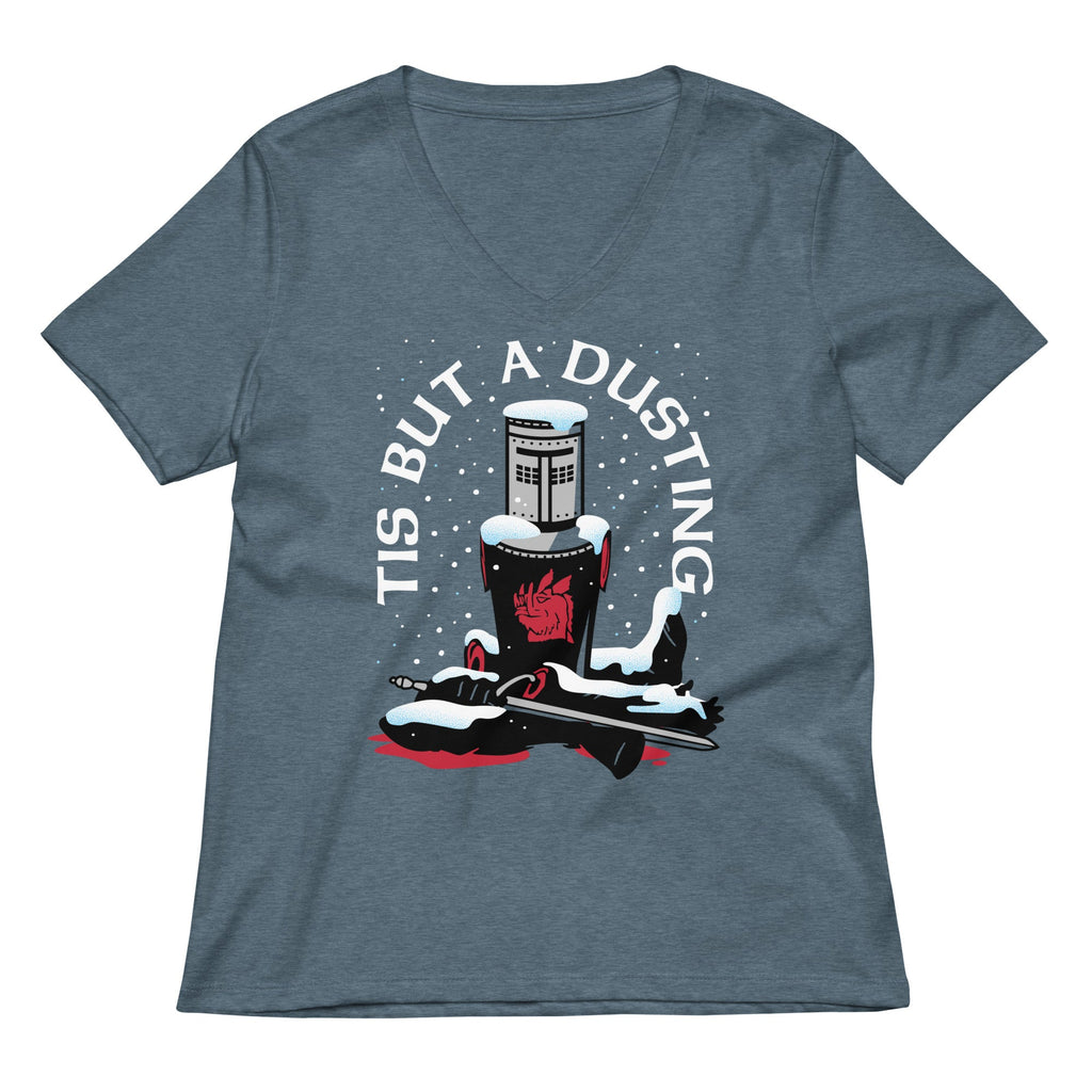 Tis But A Dusting Women's V-Neck Tee