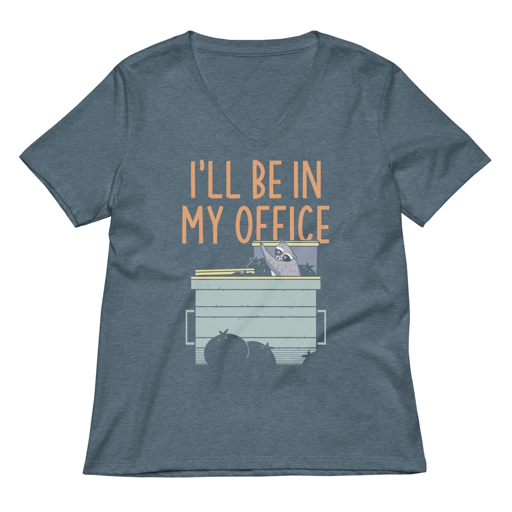 I'll Be In My Office Women's V-Neck Tee