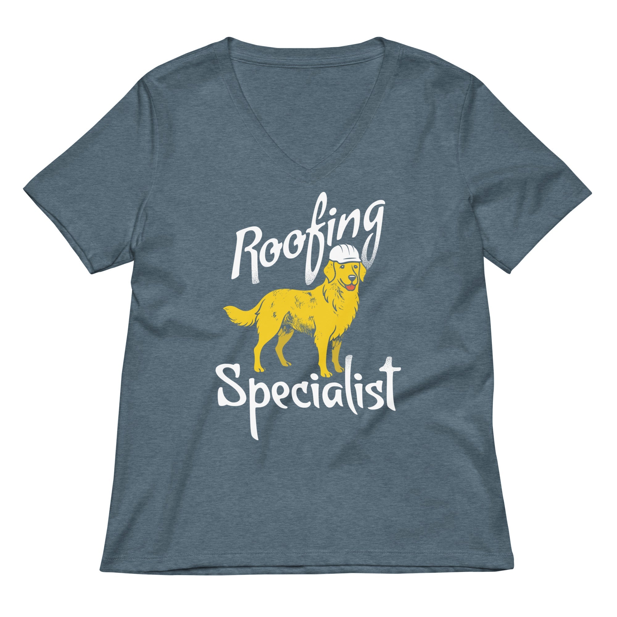 Roofing Specialist Women's V-Neck Tee