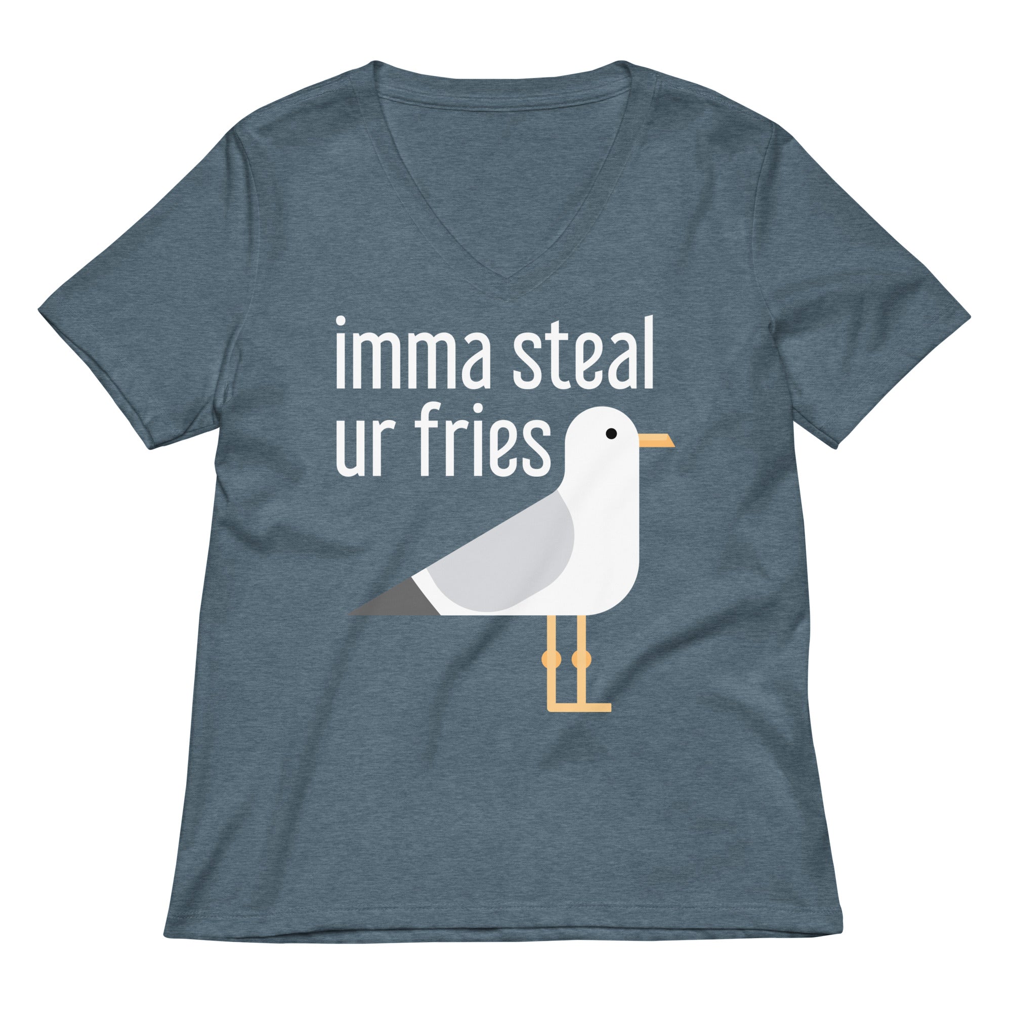 Imma Steal Ur Fries Women's V-Neck Tee