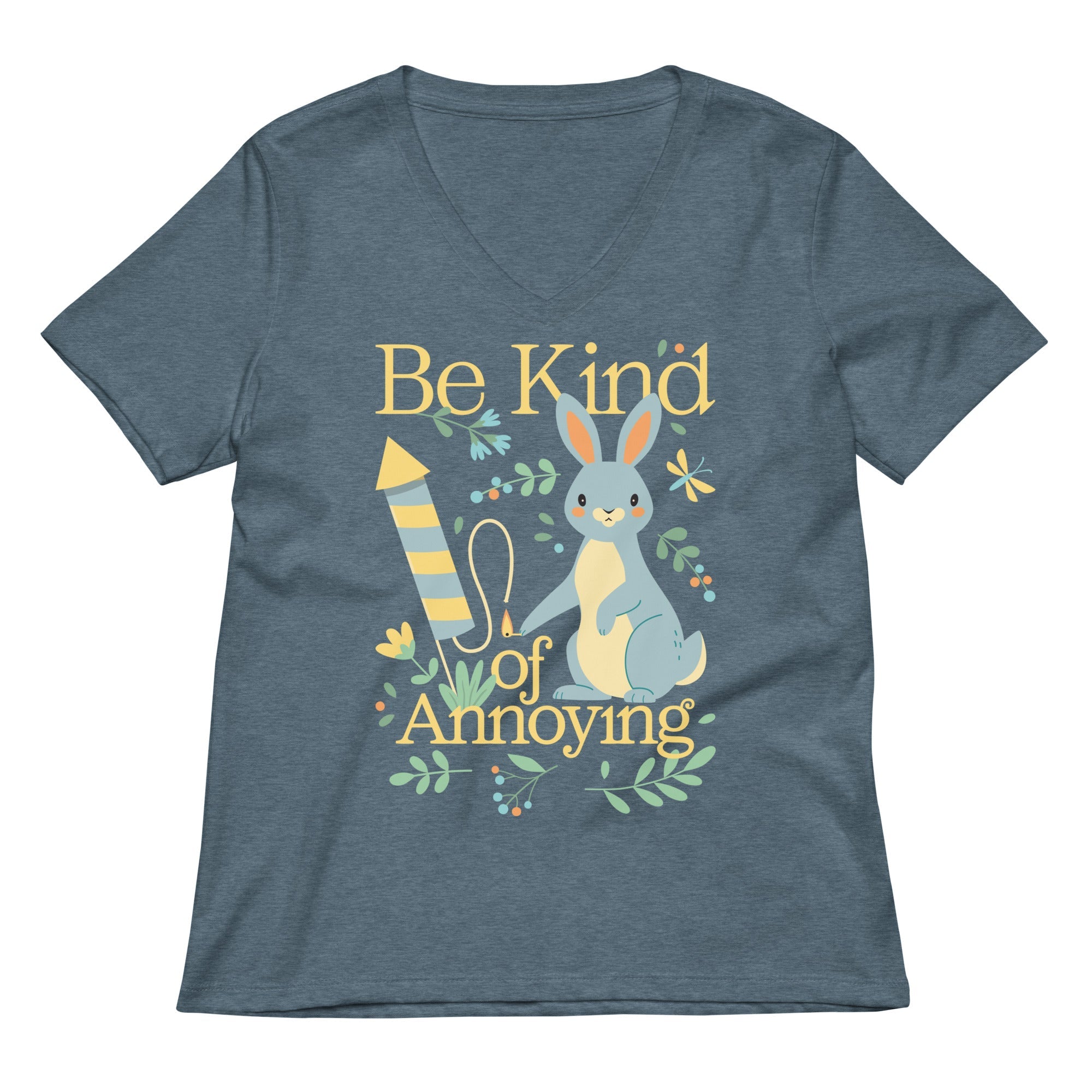 Be Kind Of Annoying Women's V-Neck Tee