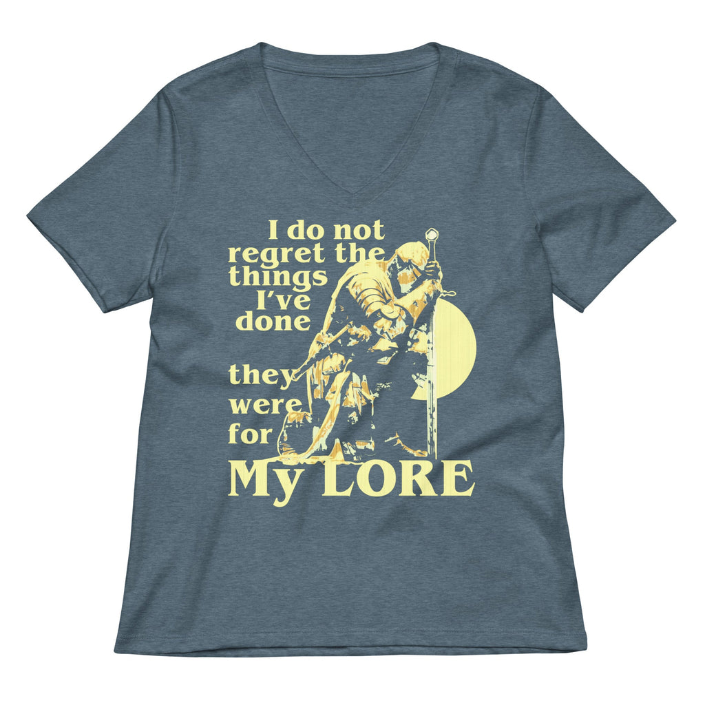 They Were For My Lore Women's V-Neck Tee