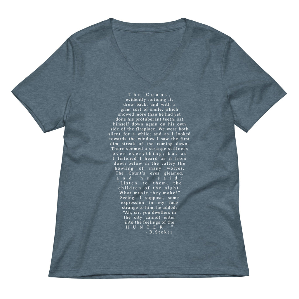 Dracula Women's V-Neck Tee