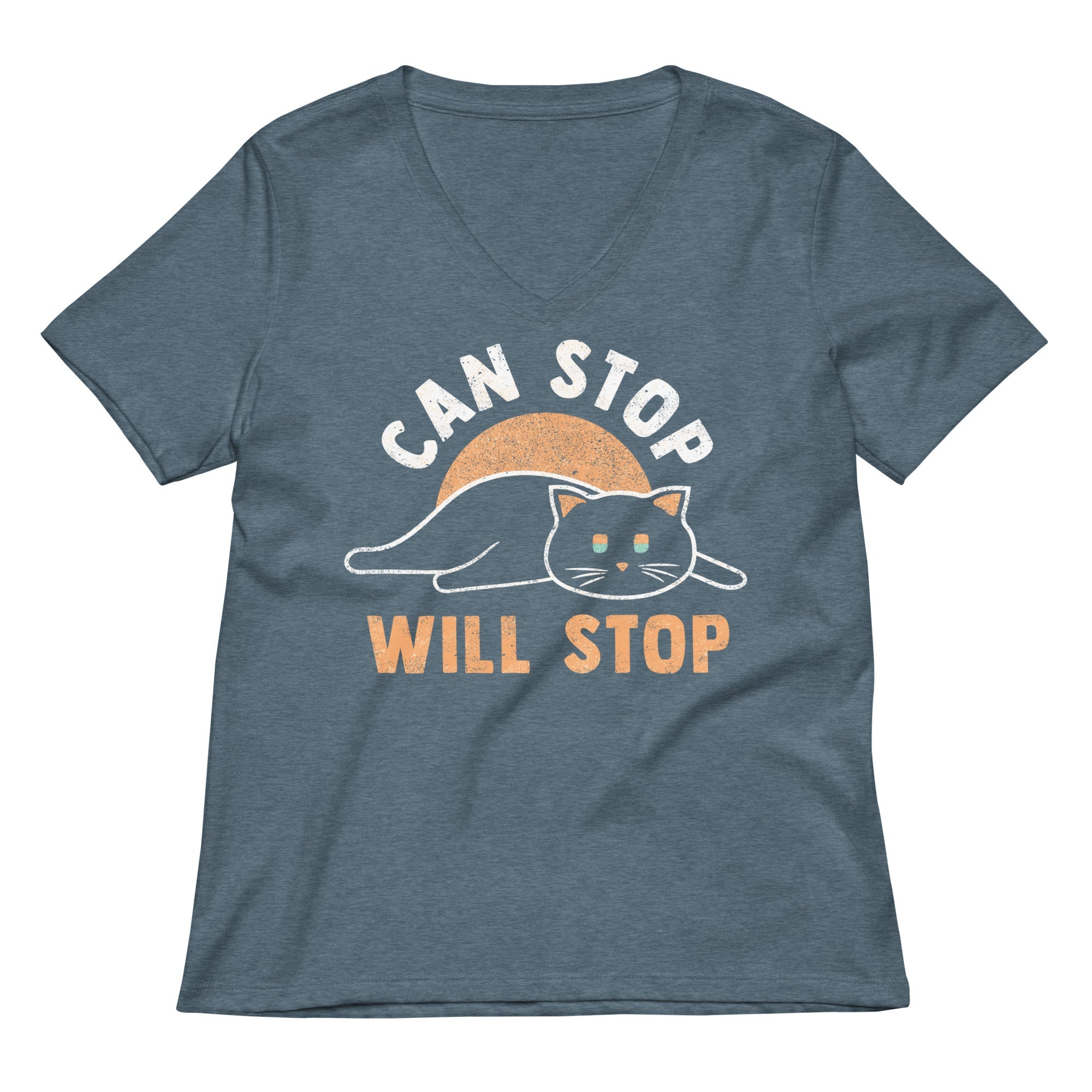 Can Stop Will Stop Women's V-Neck Tee
