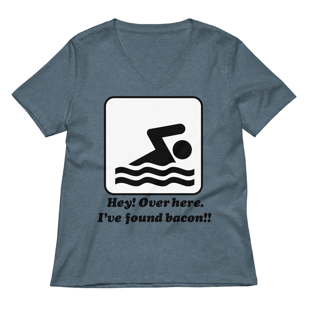 I've Found Bacon! Women's V-Neck Tee