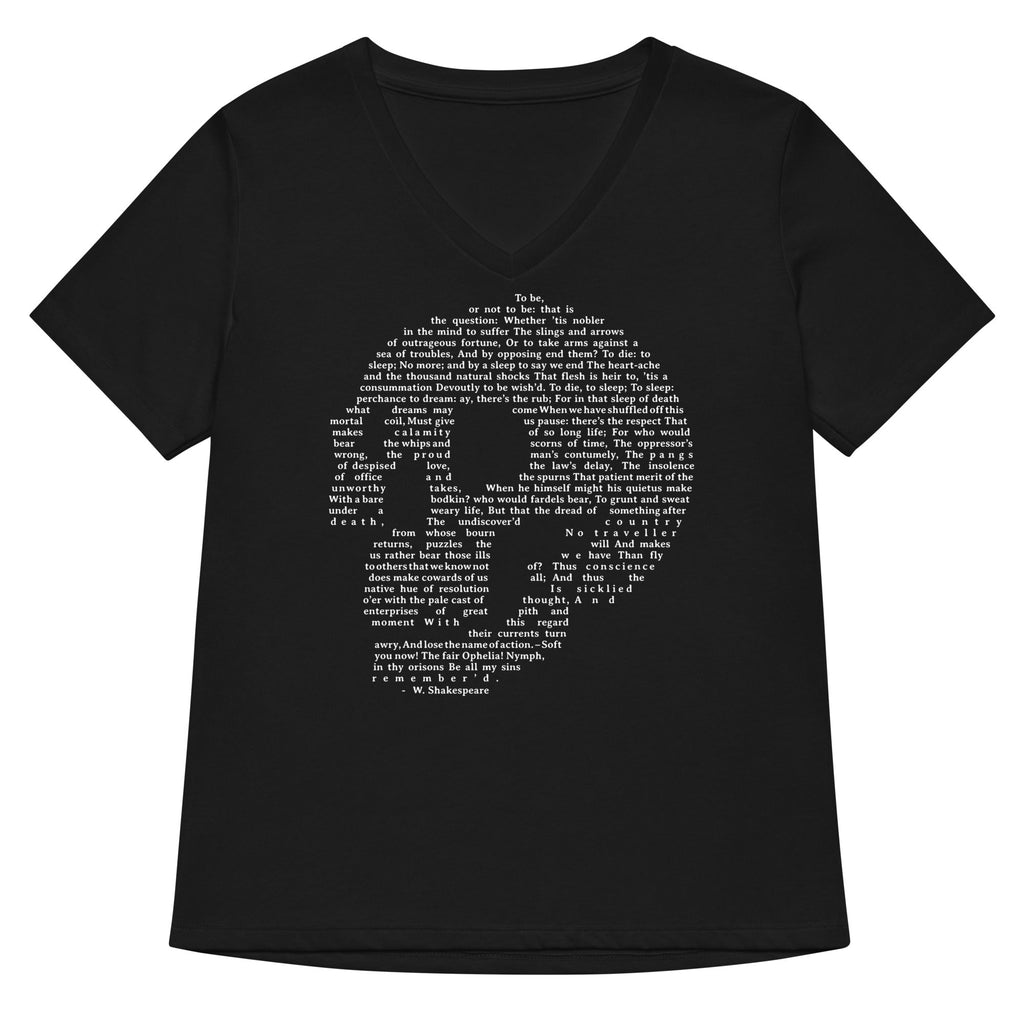 Hamlet Soliloquy Women's V-Neck Tee